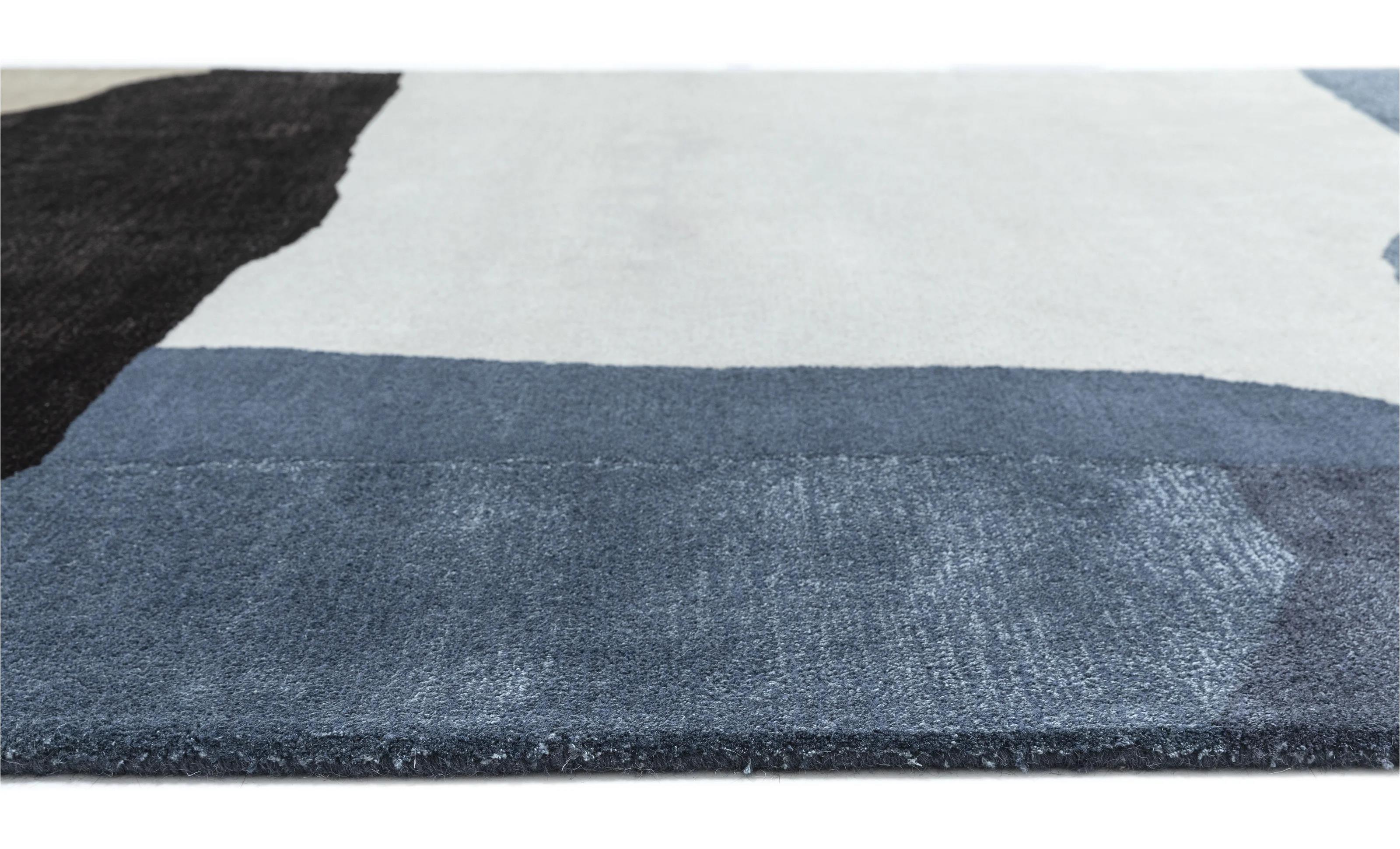 Numodern Handmade Blue Rug-7'6"x9'6" thumbnail 3