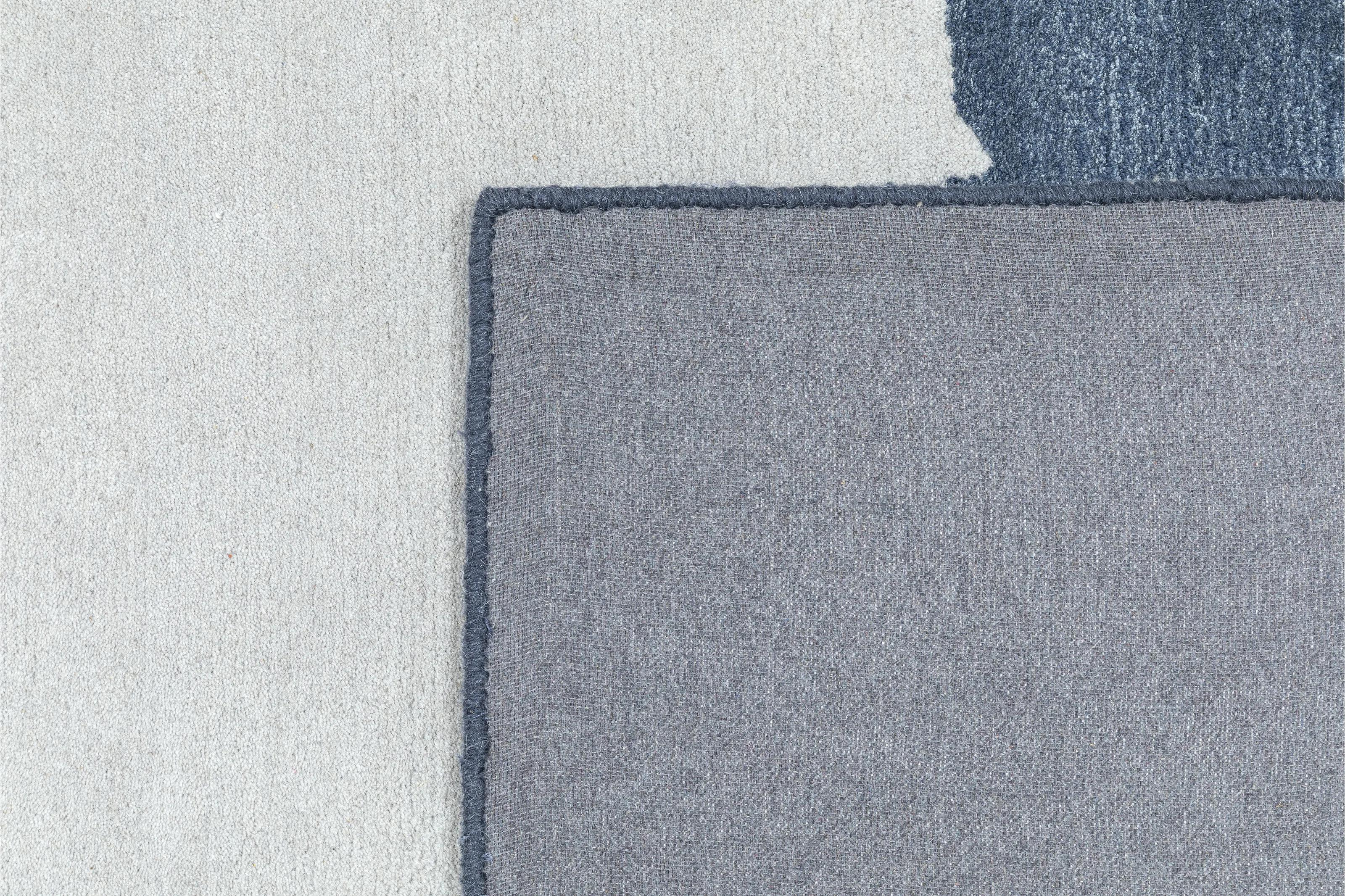 Numodern Handmade Blue Rug-7'6"x9'6" thumbnail 4