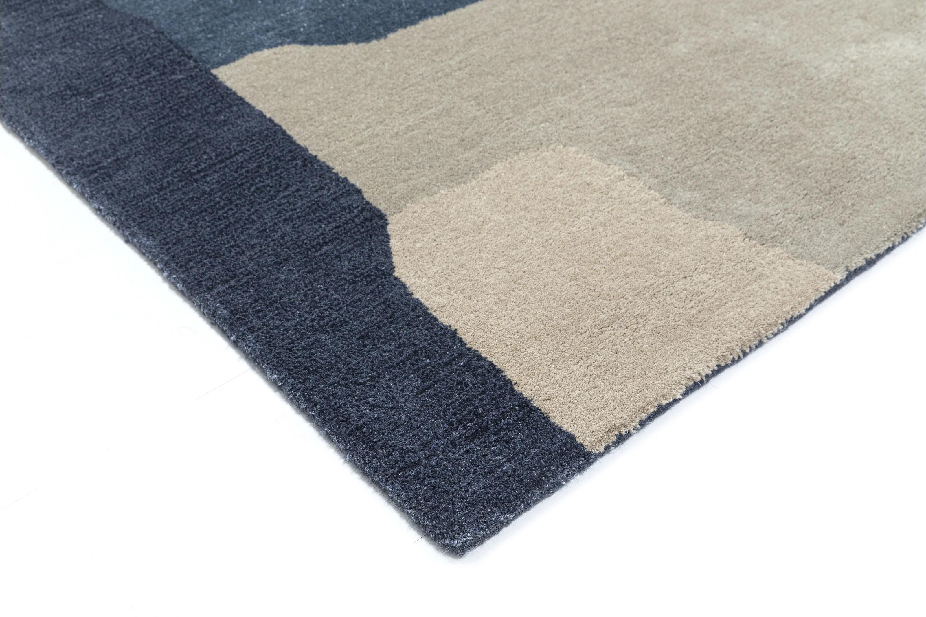 Numodern Handmade Blue Rug-7'6"x9'6" thumbnail 6