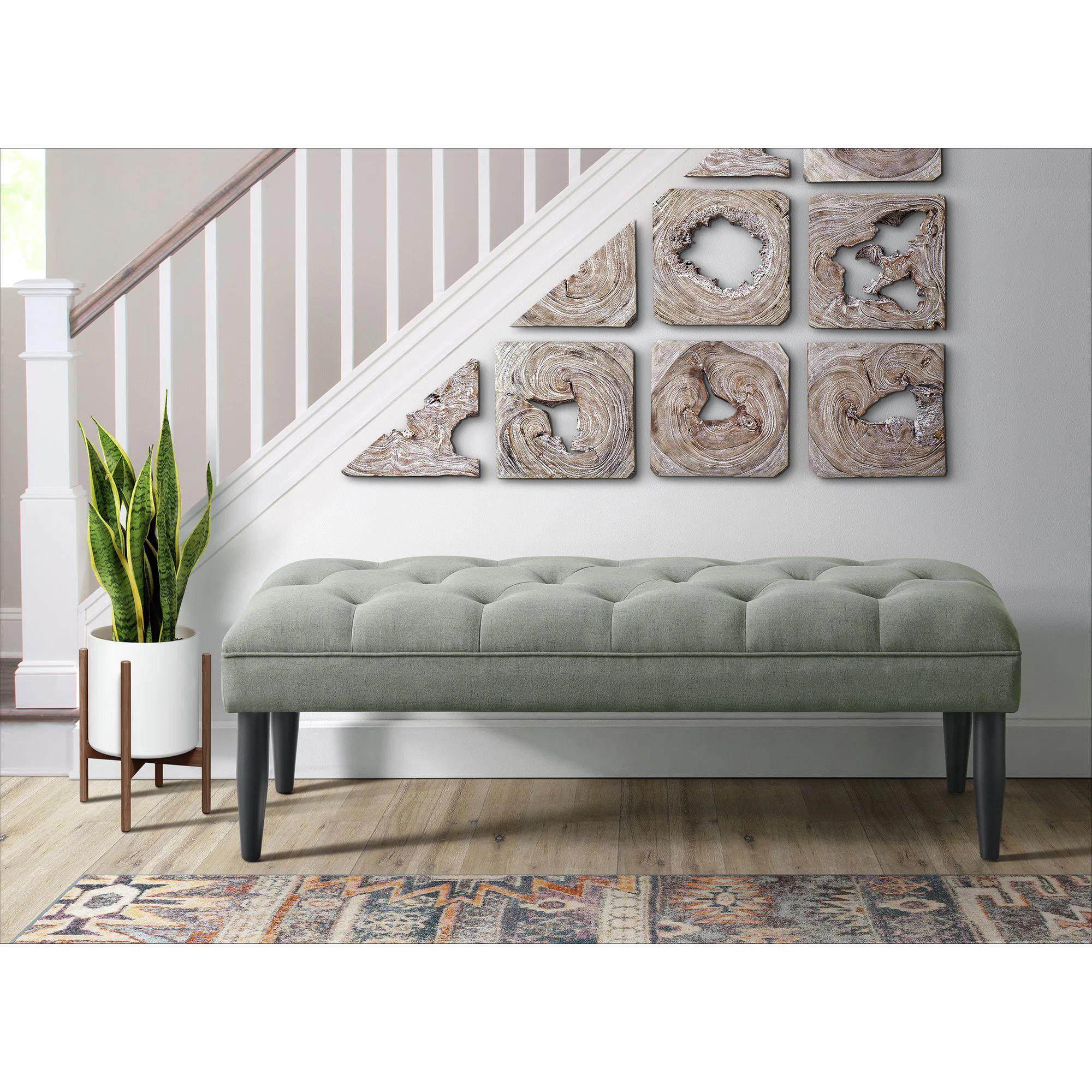 Upholstered Bench thumbnail 2
