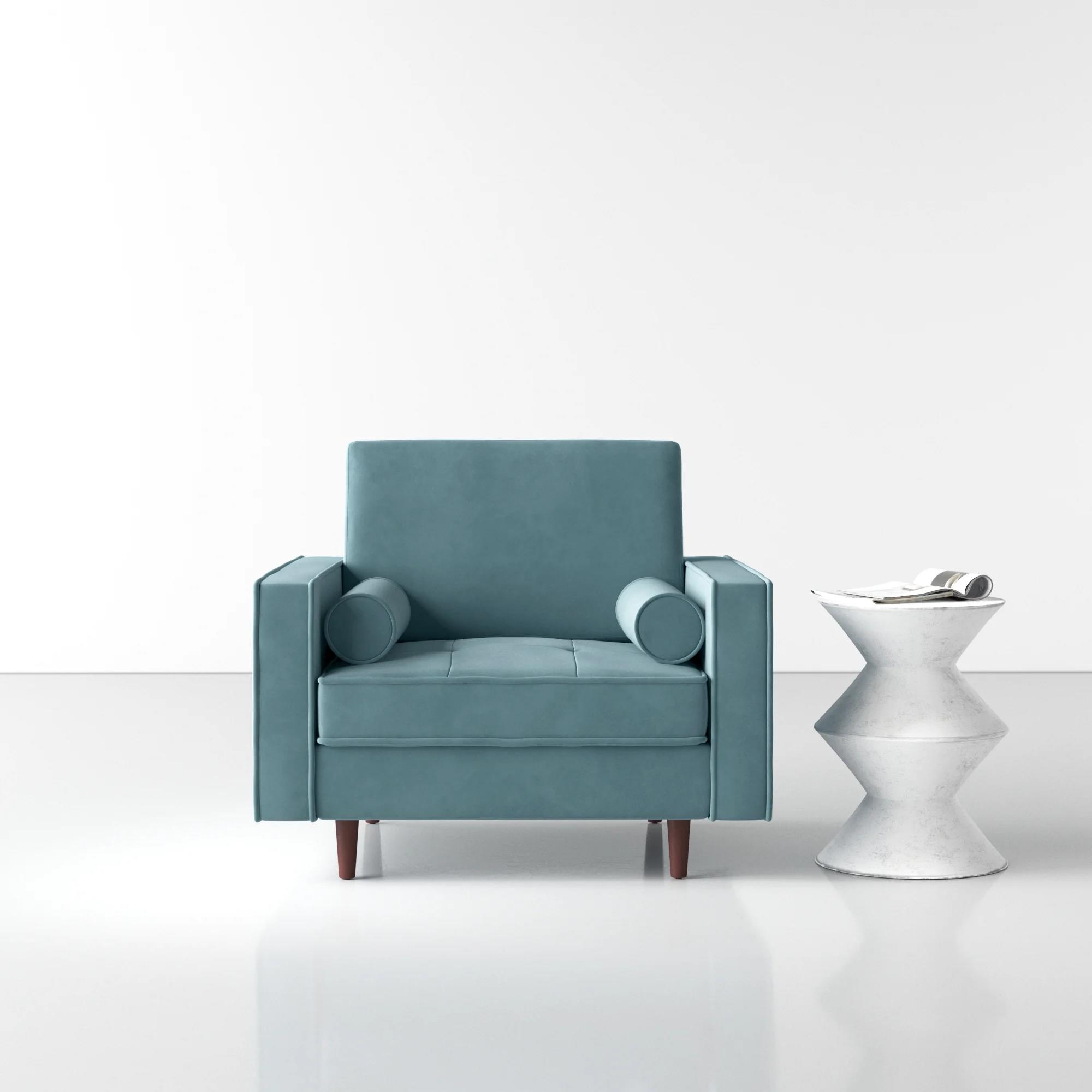 Geo Upholstered Armchair thumbnail 2