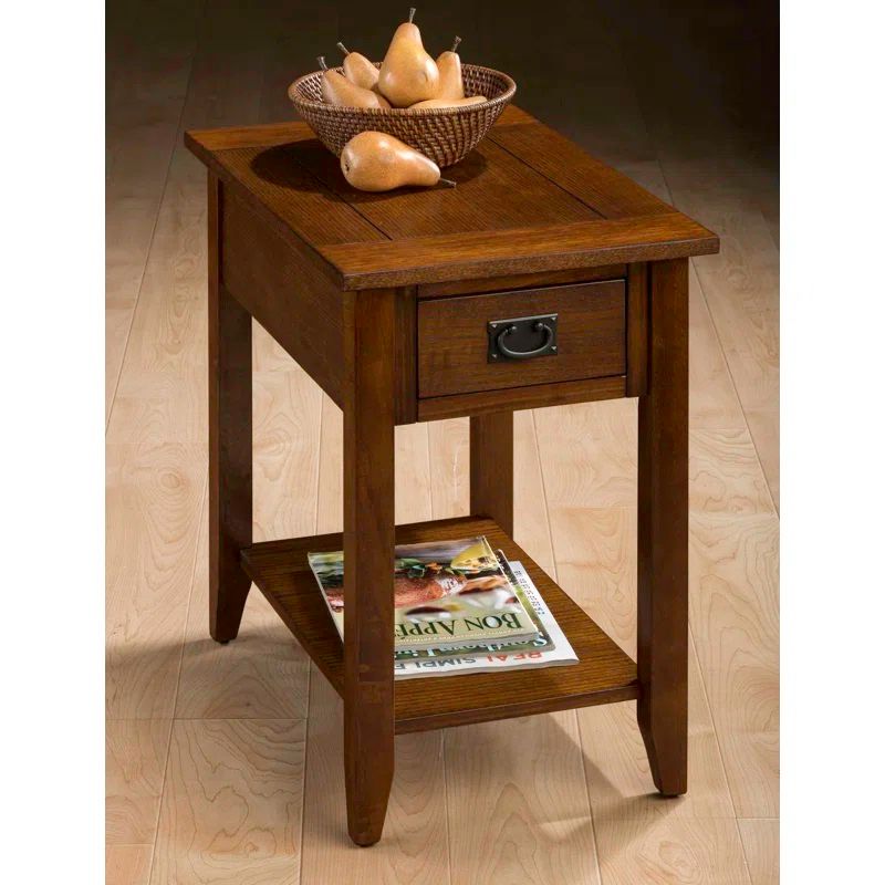 Hadley Tall End Table with Storage thumbnail 2