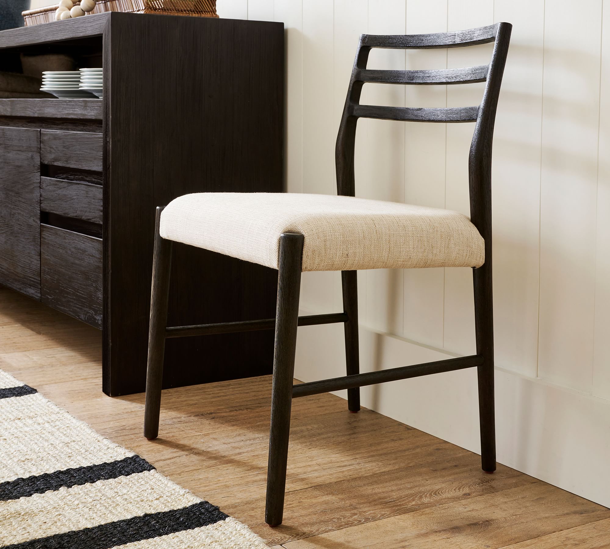 Quincy Basketweave Dining Chair thumbnail 6