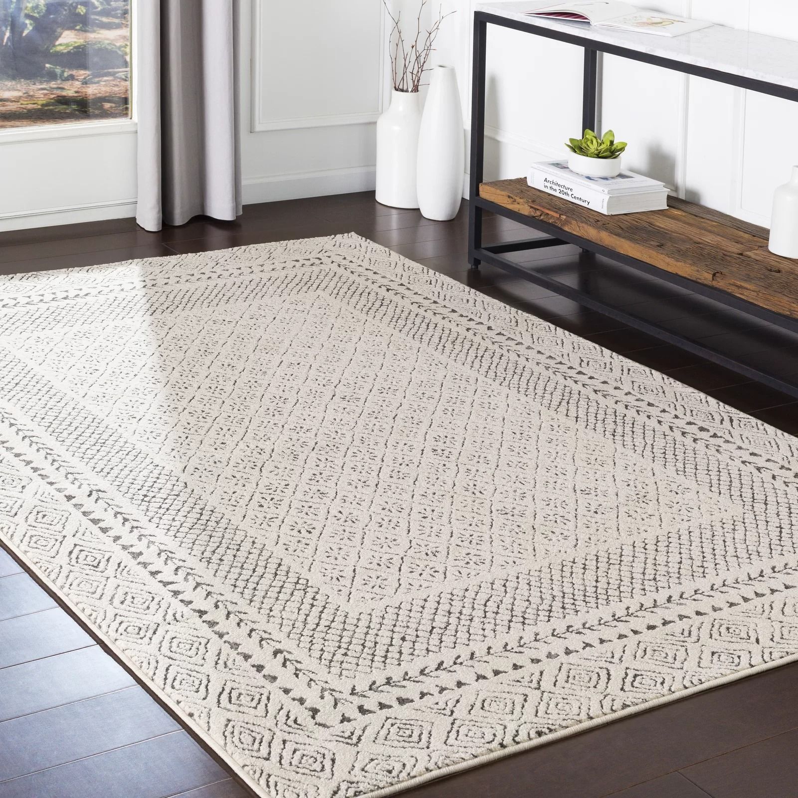 Calvo Machine Woven Power Loomed Rug 9x12 thumbnail 2