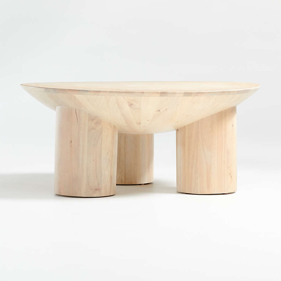 Tom Natural Three-Legged Coffee Table thumbnail 3