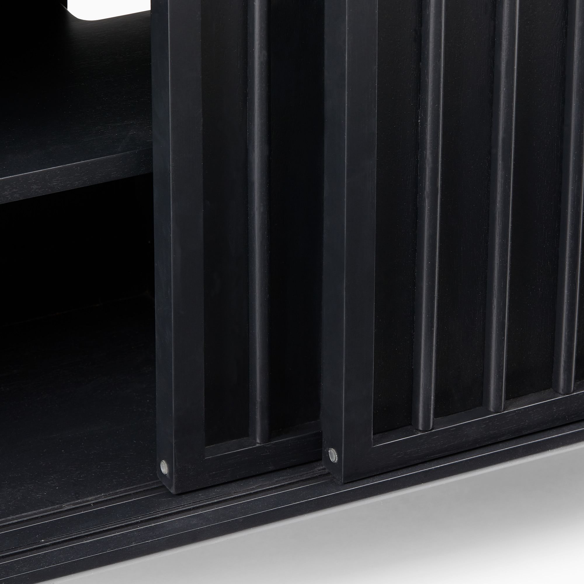 Slatted Shallow Media Console thumbnail 9