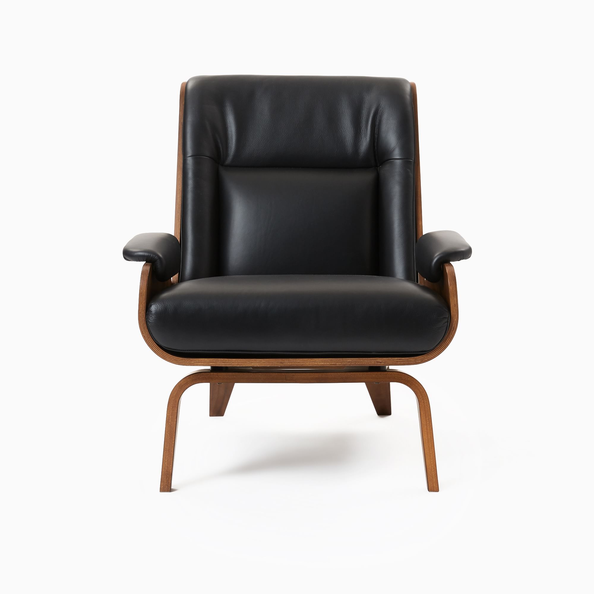 Paulo Bent Ply Leather Chair thumbnail 3