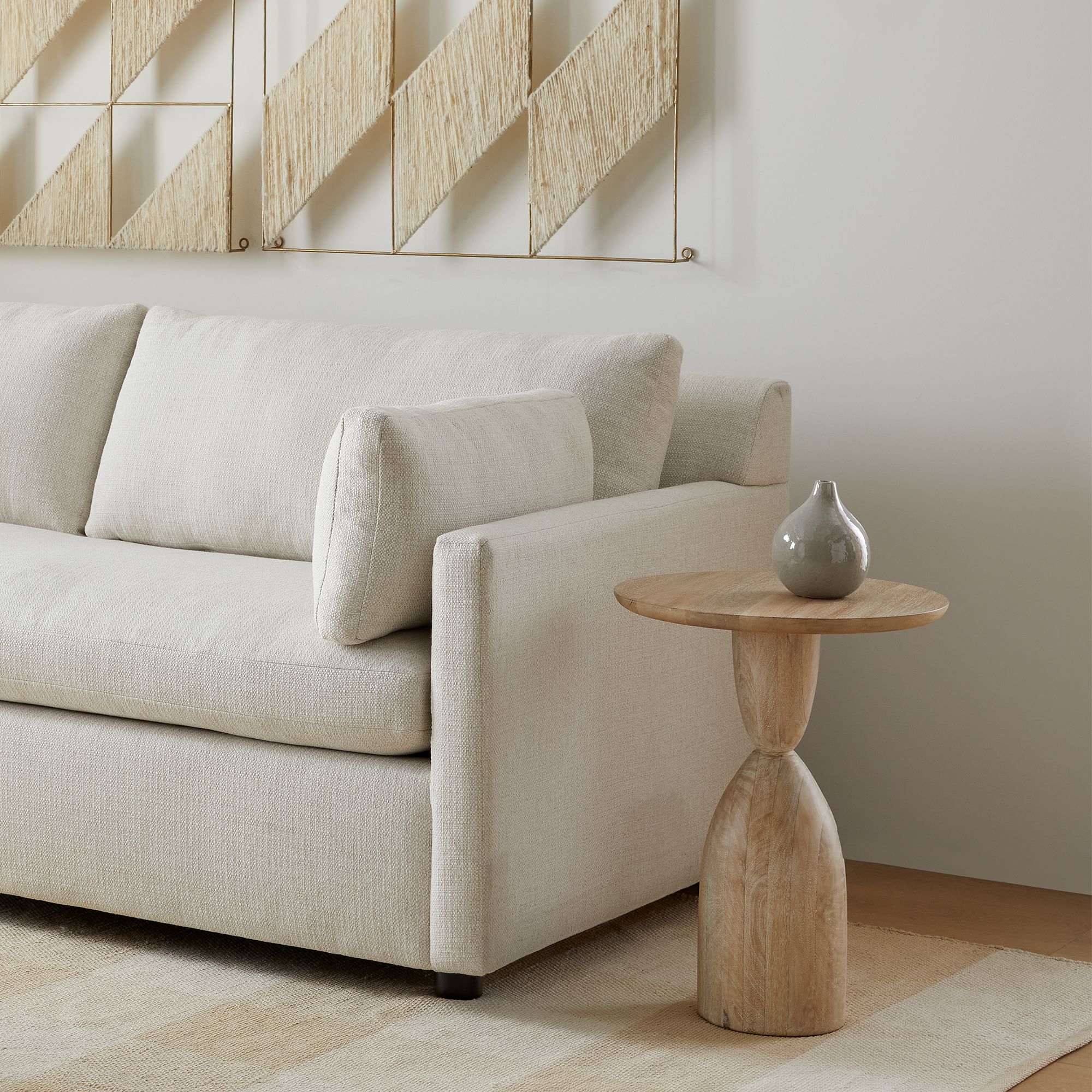 Winona Round Pedestal Side Table thumbnail 2