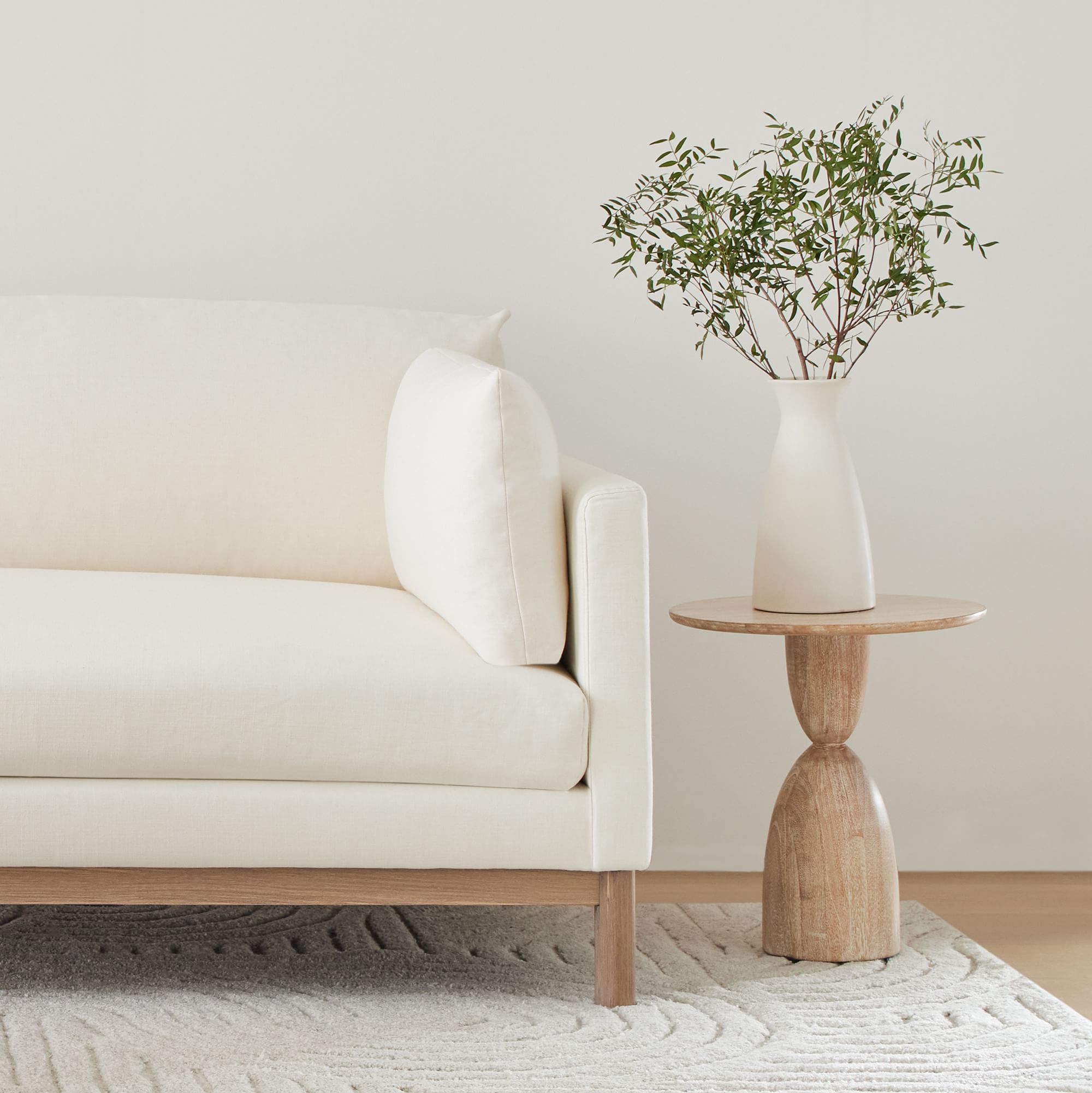 Winona Round Pedestal Side Table thumbnail 3