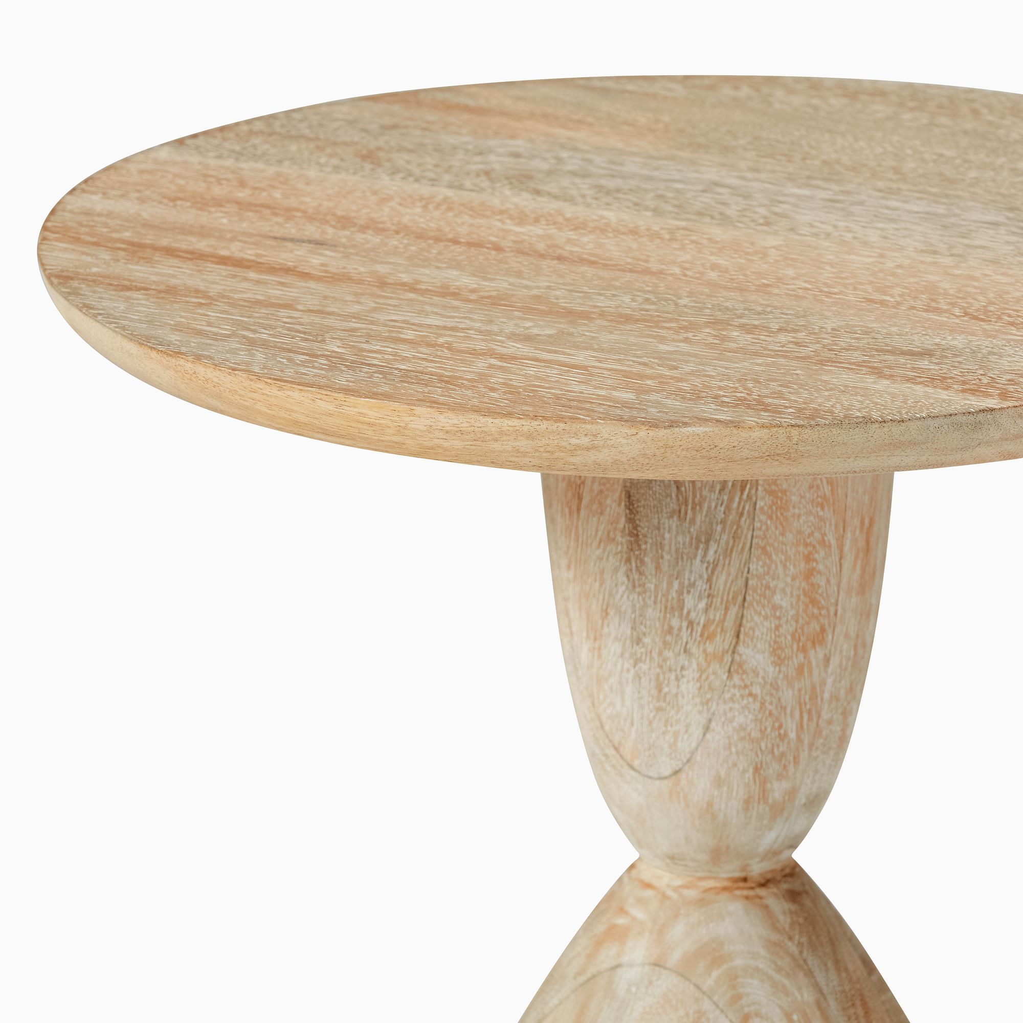 Winona Round Pedestal Side Table thumbnail 4