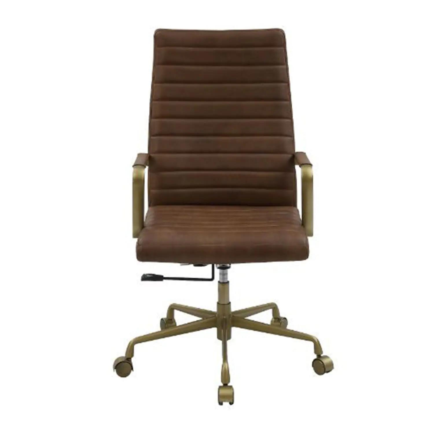 Leather Upholstered Office Chair thumbnail 3