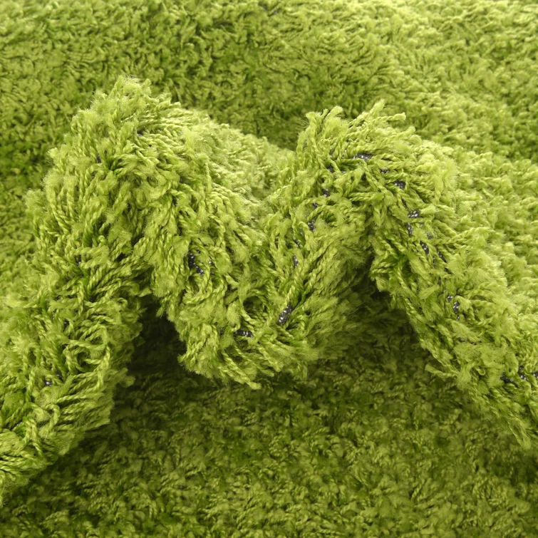 Angeline Machine Woven / Power Loomed Performance Grass Green Rug thumbnail 4