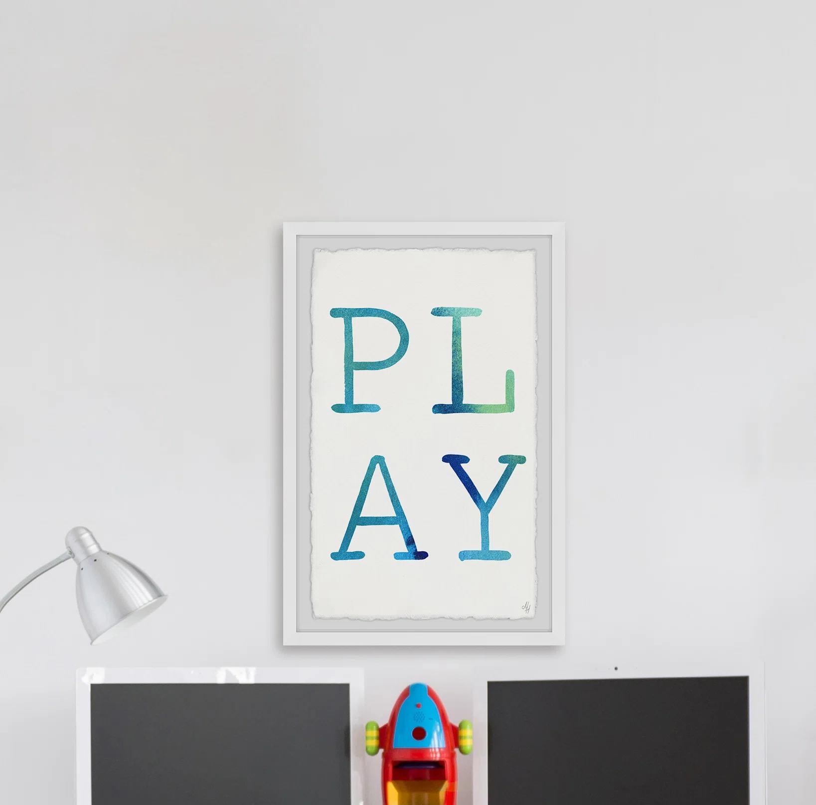 Fabiana Play Art with Frame-45"x30" thumbnail 2