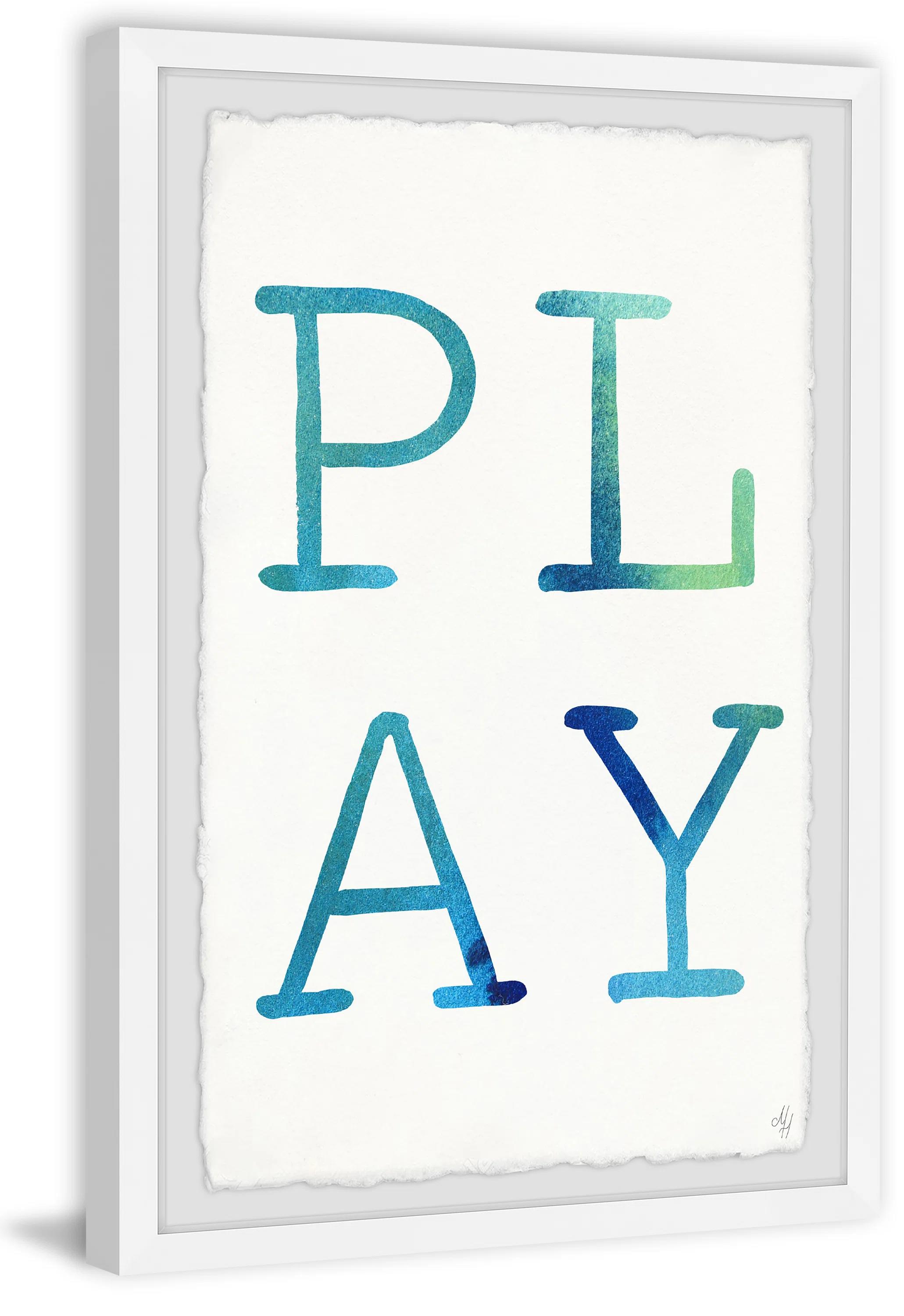 Fabiana Play Art with Frame-45"x30" thumbnail 3