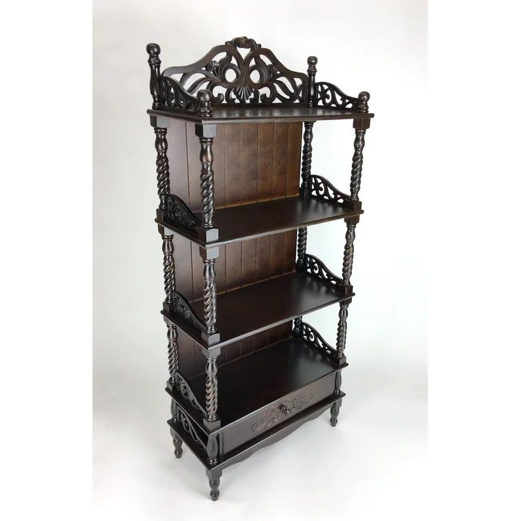 Aliceville Solid Wood Standard Bookcase thumbnail 4
