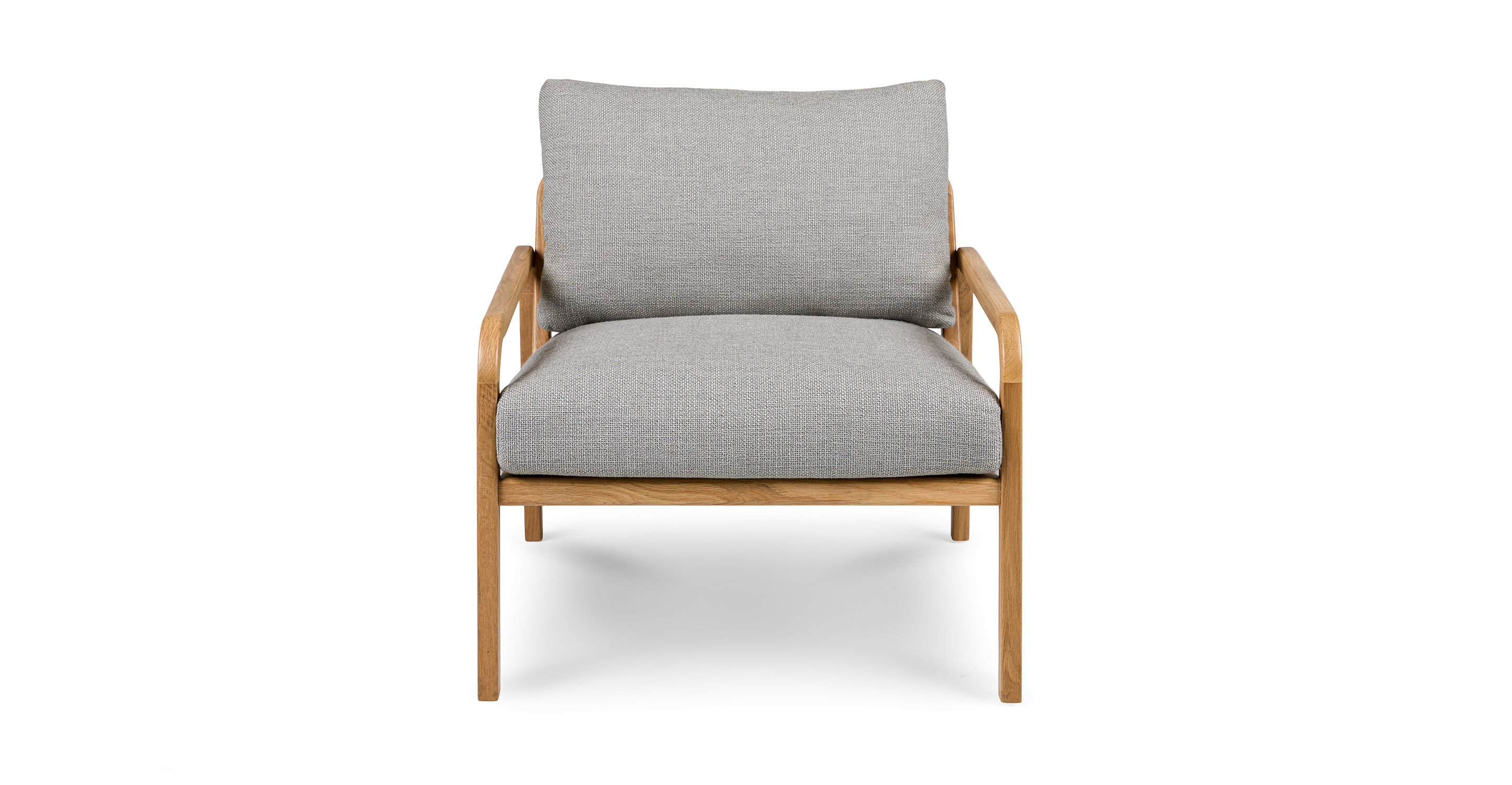 Kirkby Pearl Gray Lounge Chair thumbnail 3