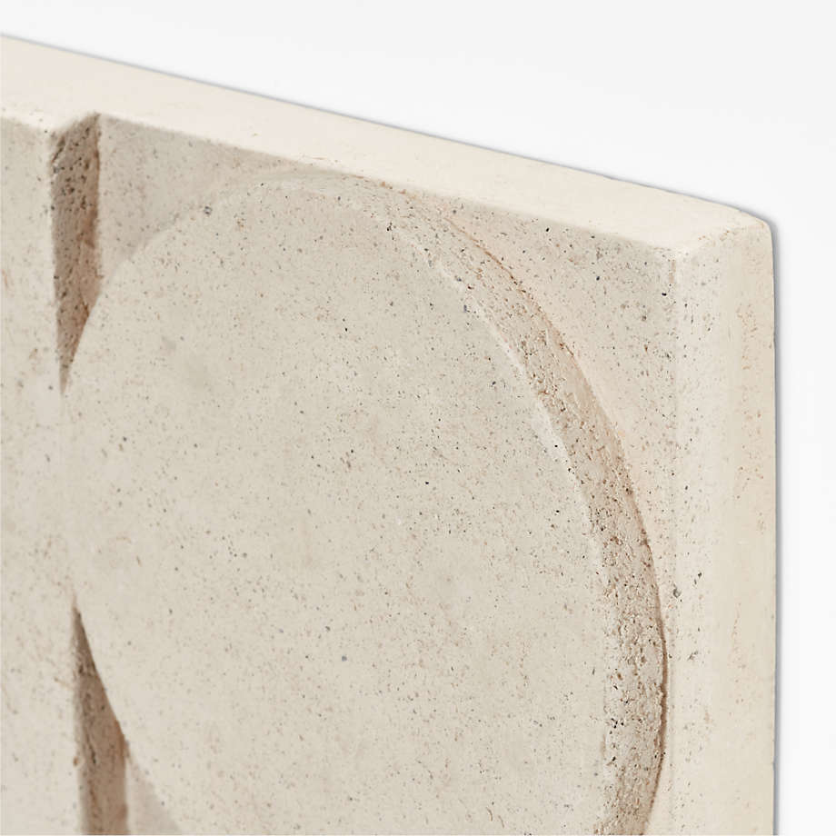 Fyre 24 Hand Carved White Tile Wall Art thumbnail 3