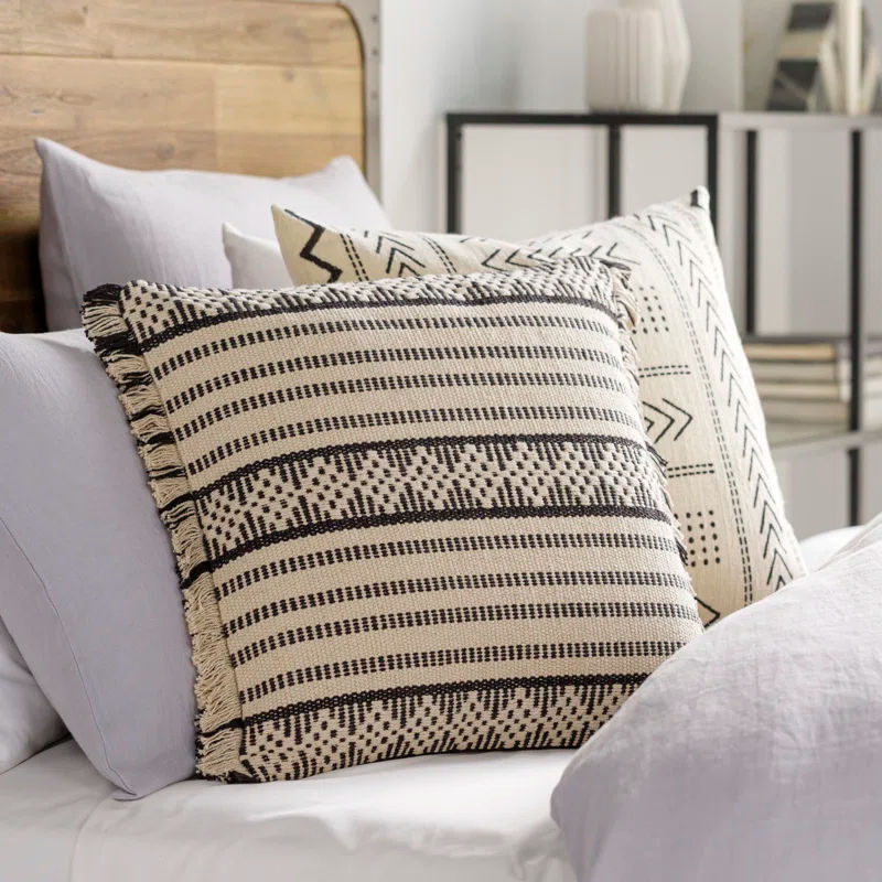 Adhurim Fringed Throw Pillow thumbnail 2