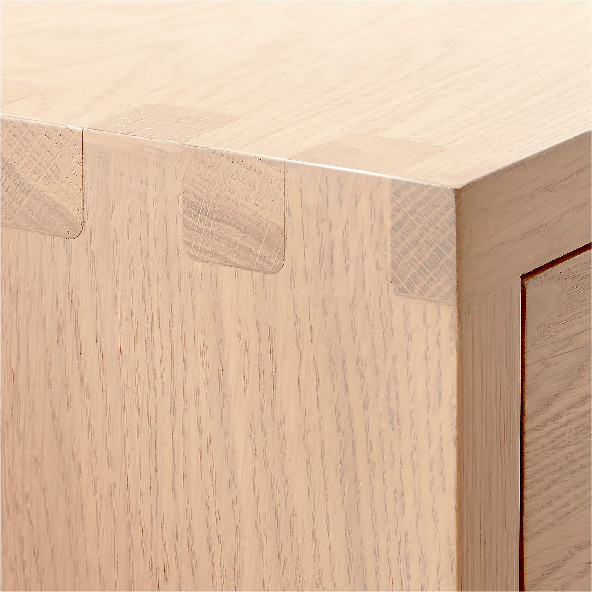 Ranch Oak Nightstand with Drawer thumbnail 6