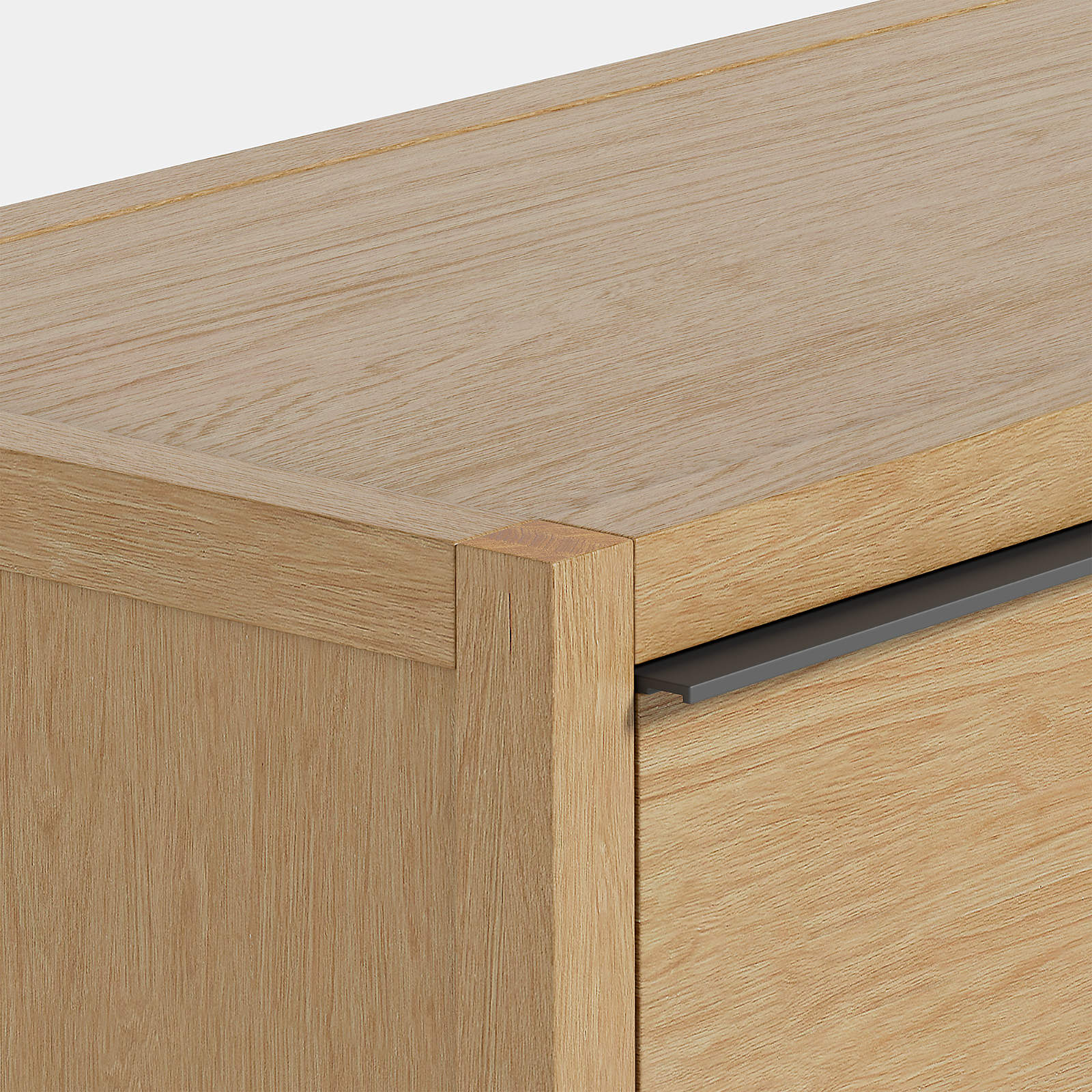 Leavitt Natural Oak Wood 6 Drawer Dresser thumbnail 5