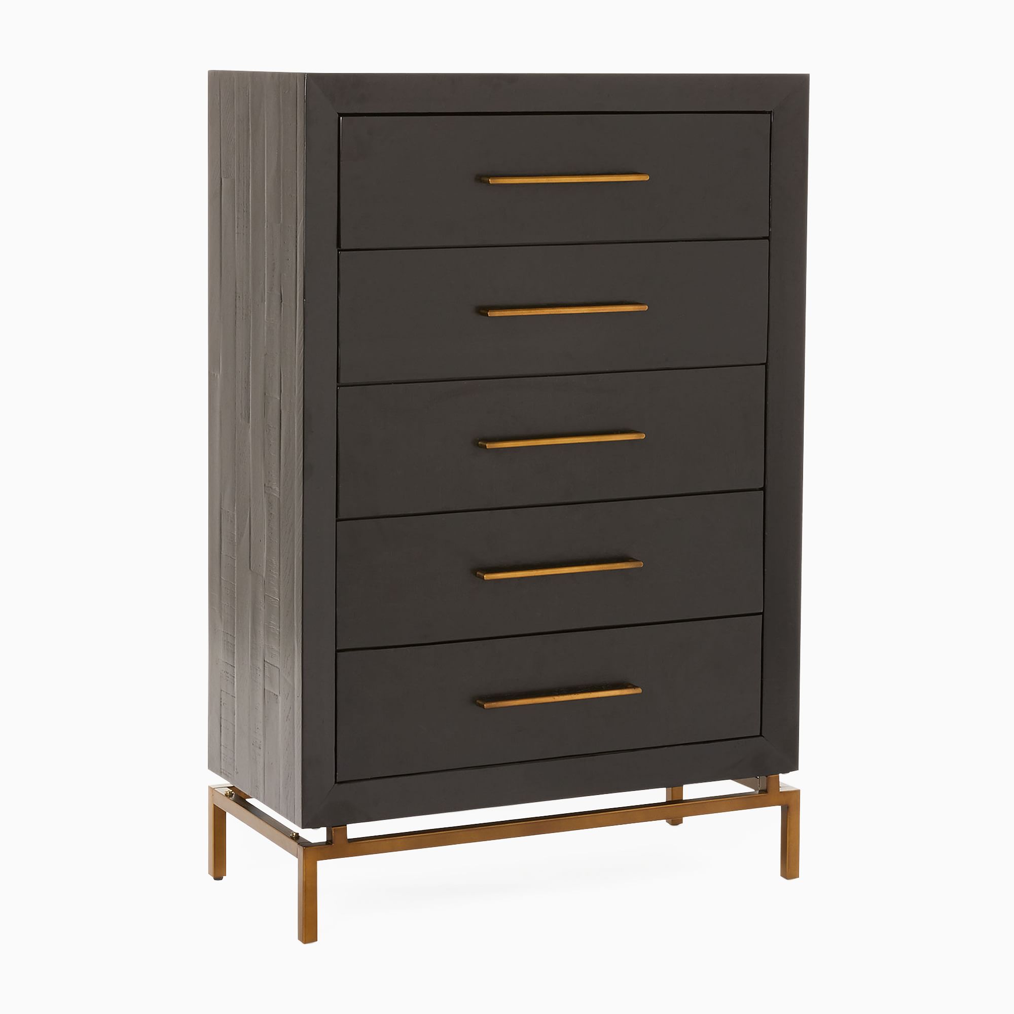 Alexa Burnished 5-Drawer Dresser thumbnail 2