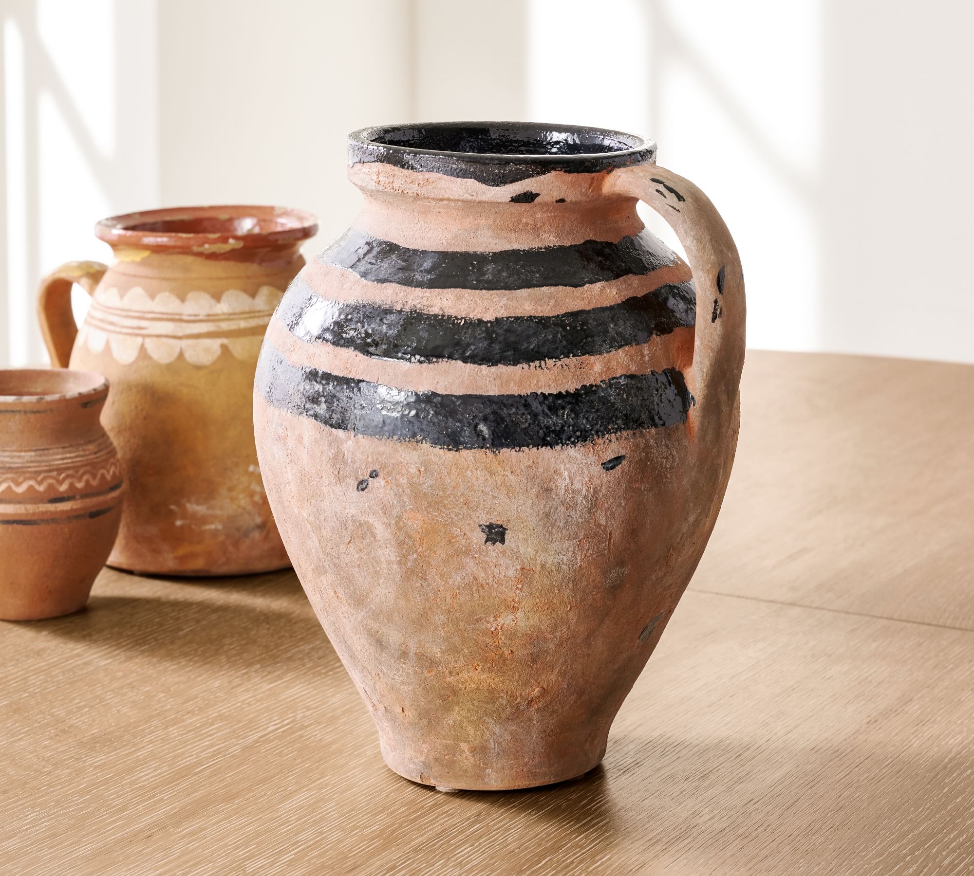 Fairfax Handcrafted Terracotta Vases thumbnail 2