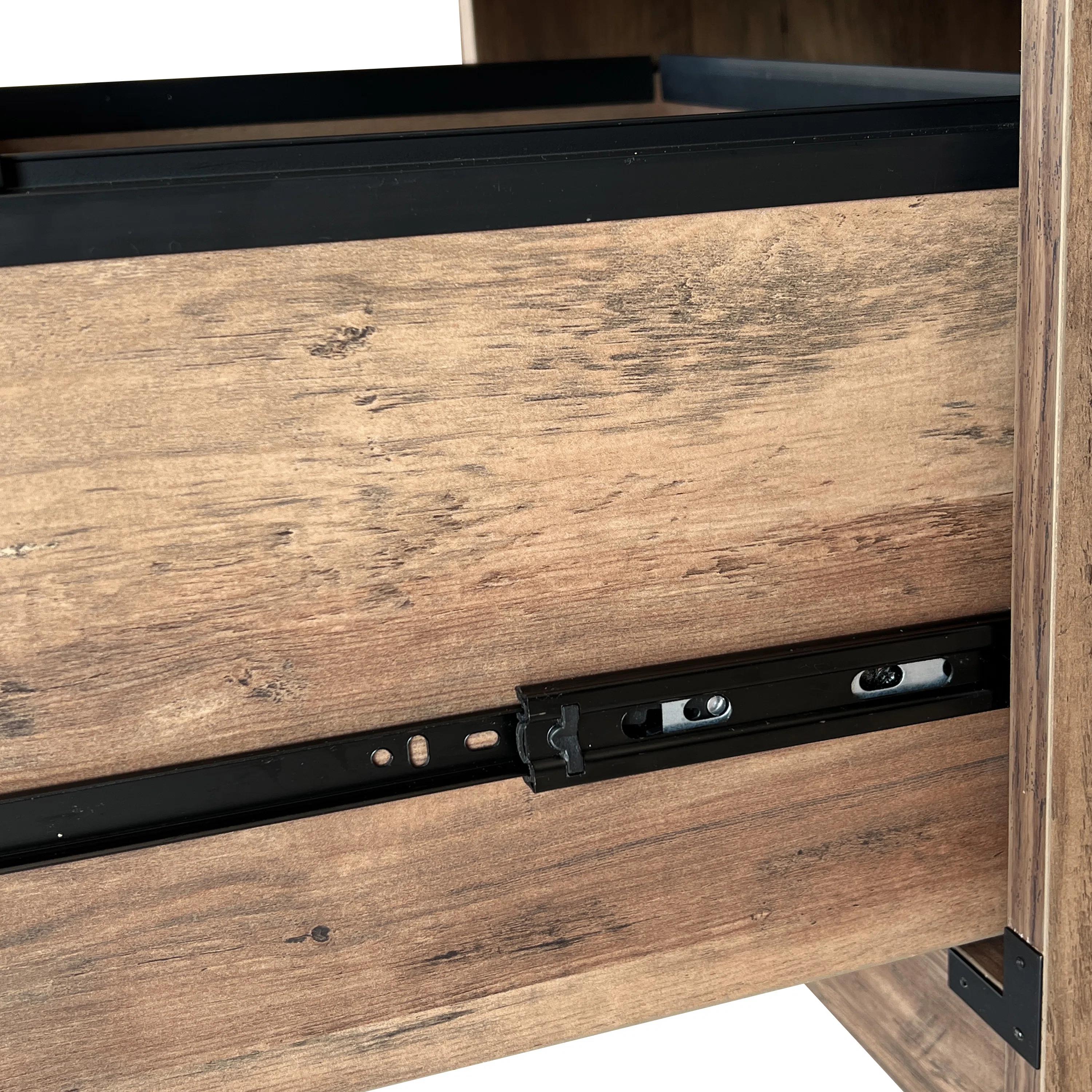 Ayva Executive Desk with Drawers thumbnail 9