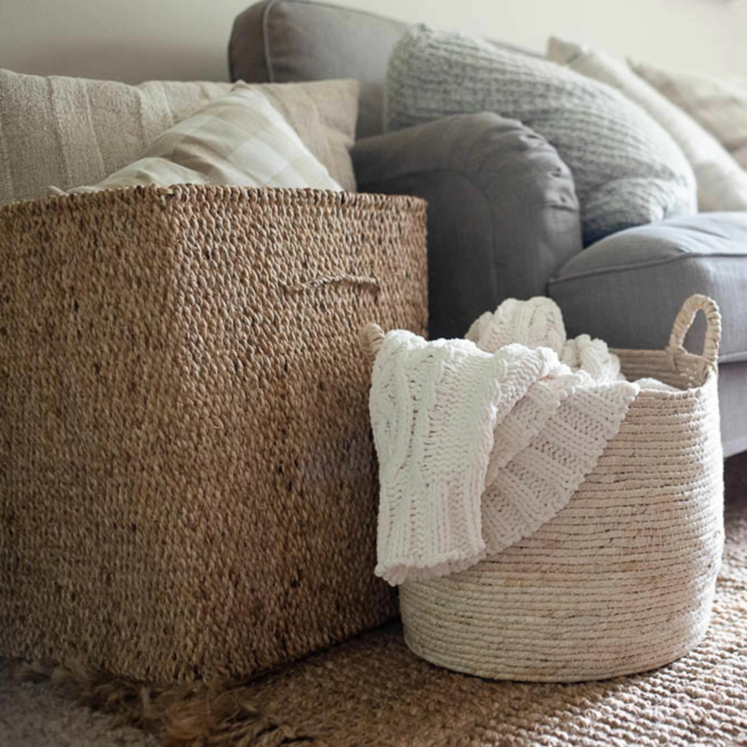 Berke Wicker Basket-Large thumbnail 3