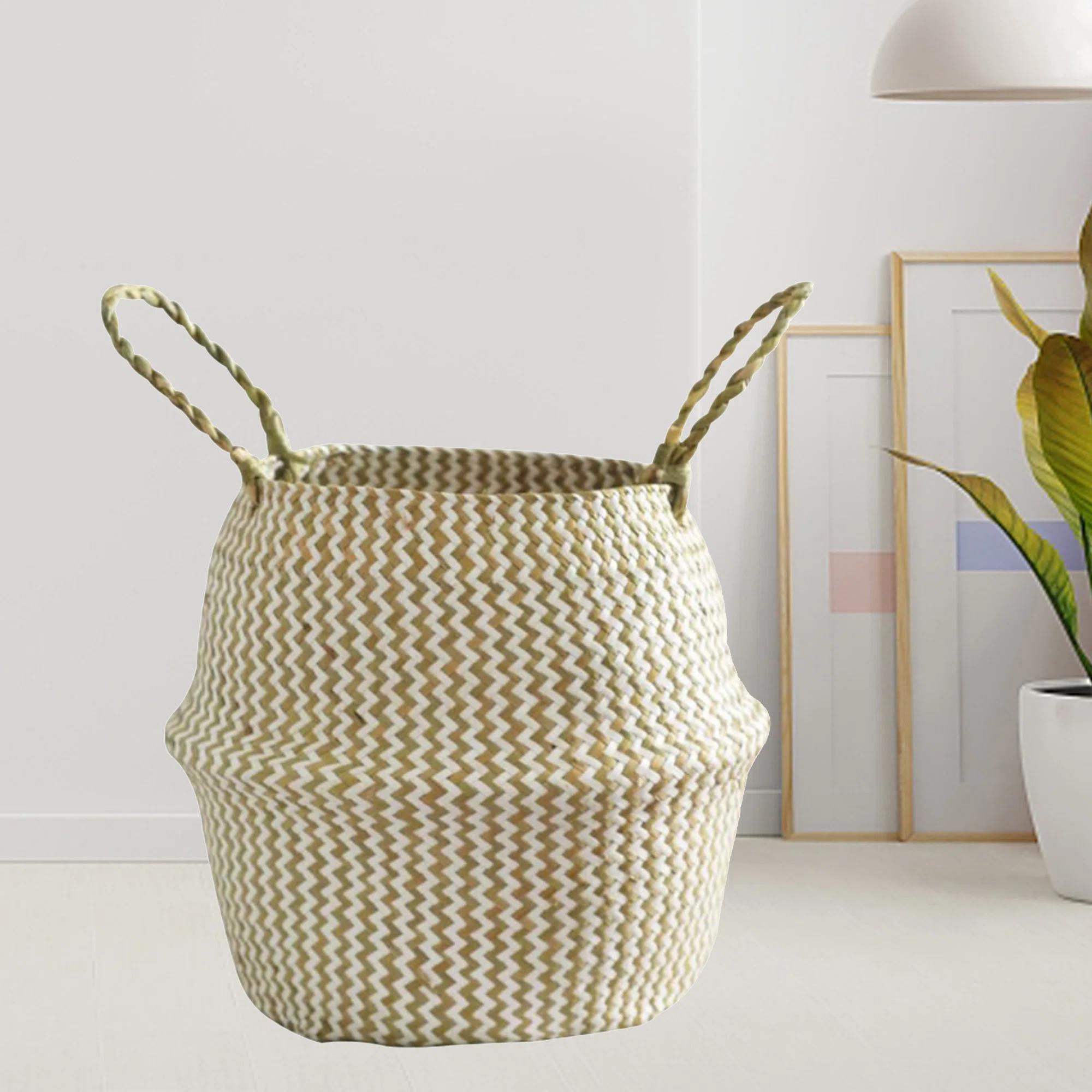 Natural Craft Seagrass Belly Basket thumbnail 3
