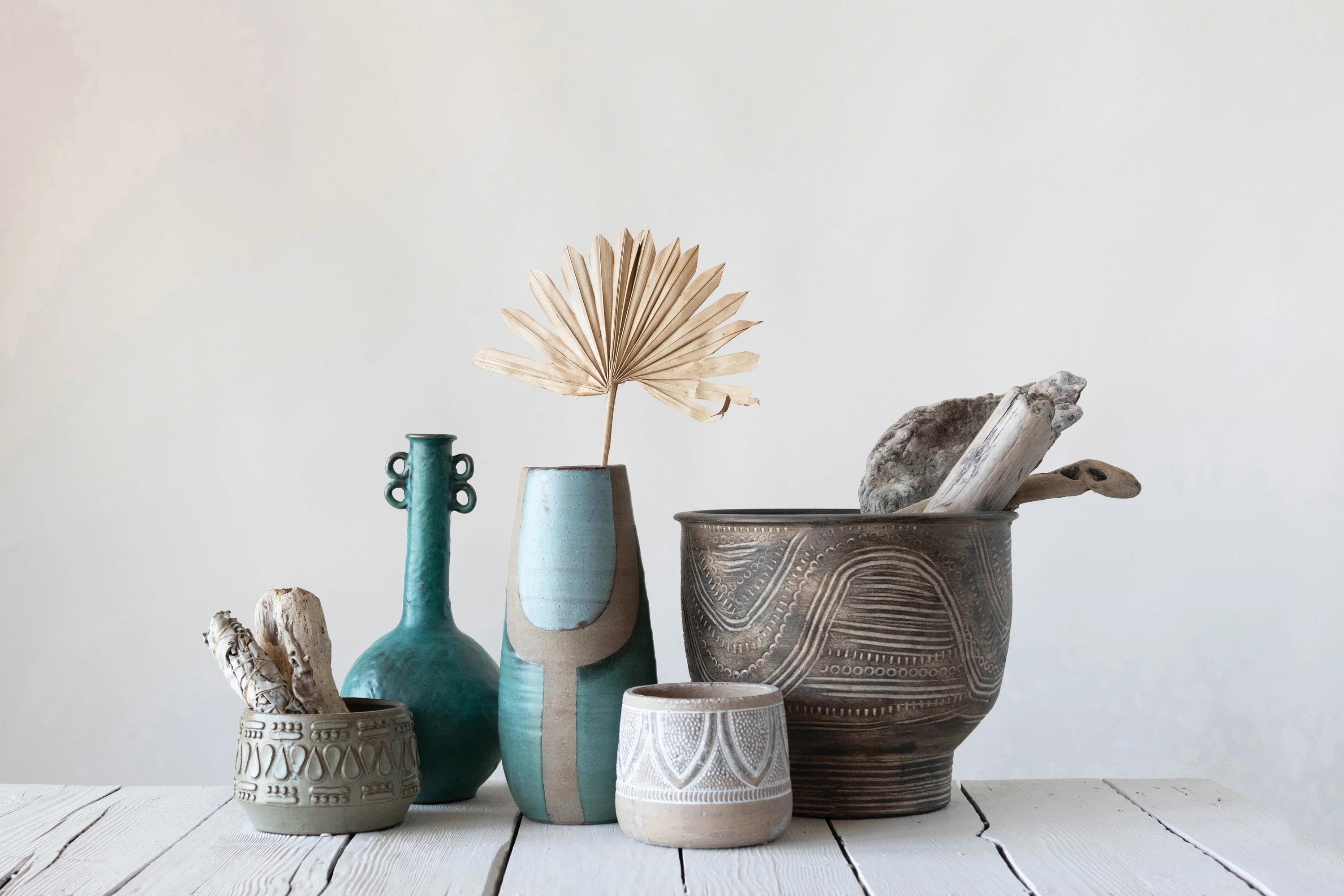 Yari Terracotta Table Vase thumbnail 5