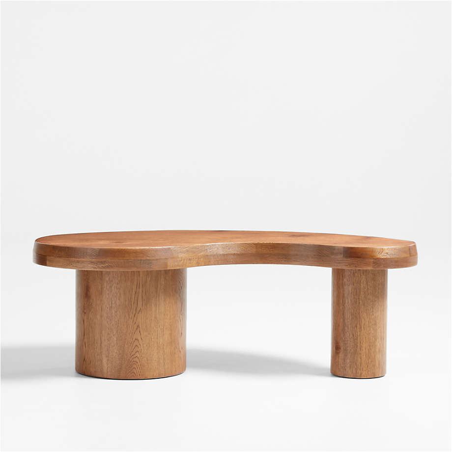 Augie Oak Wood Coffee Table by Jake Arnold thumbnail 3