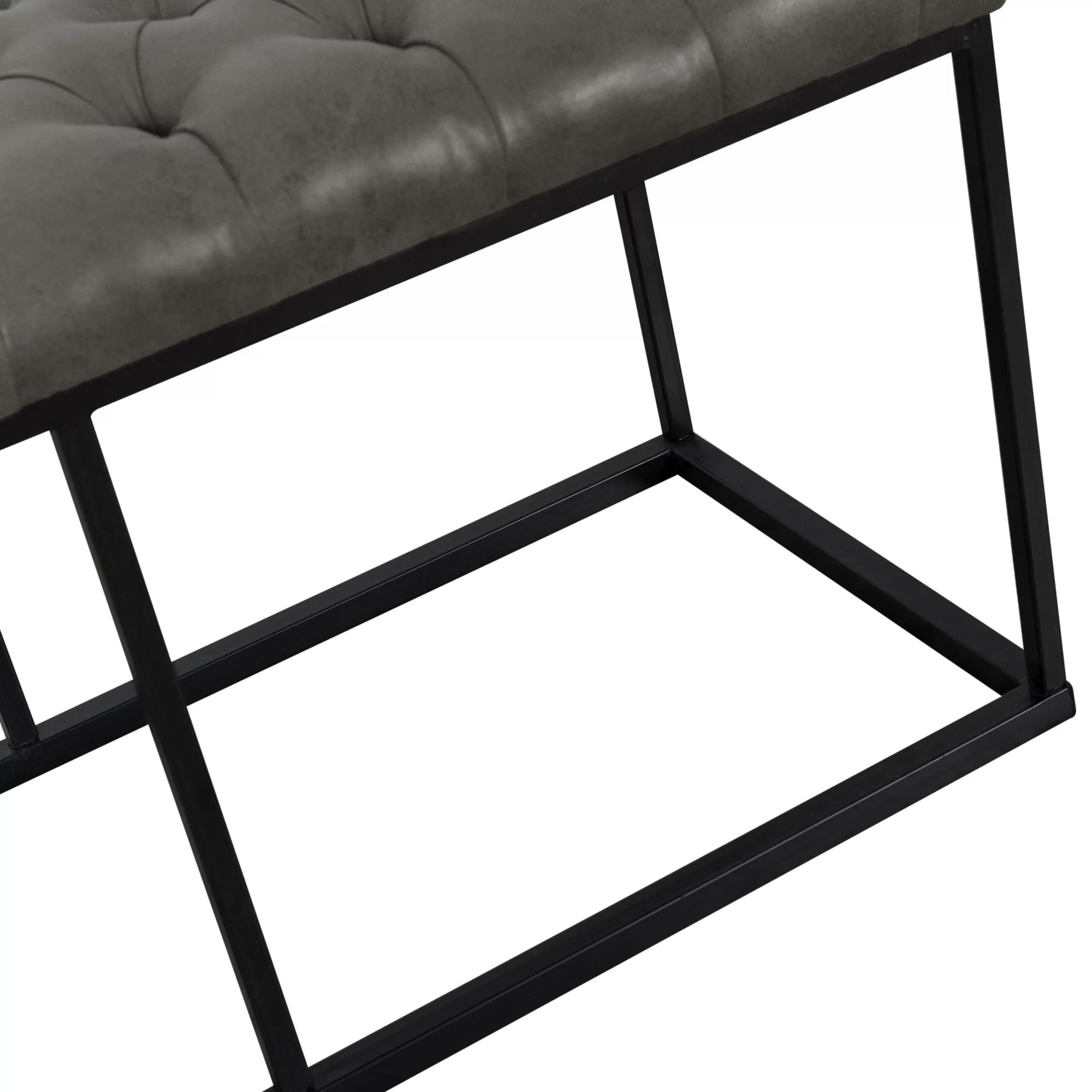 Thrapst Faux Leather Bench thumbnail 7