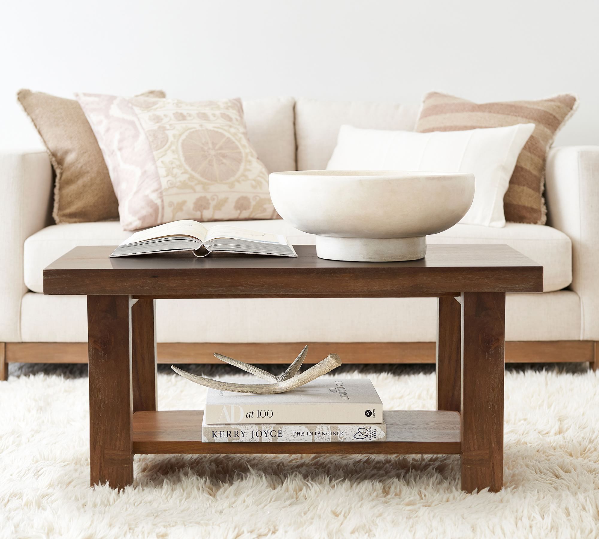 Reed Rectangular Coffee Table (36") thumbnail 2