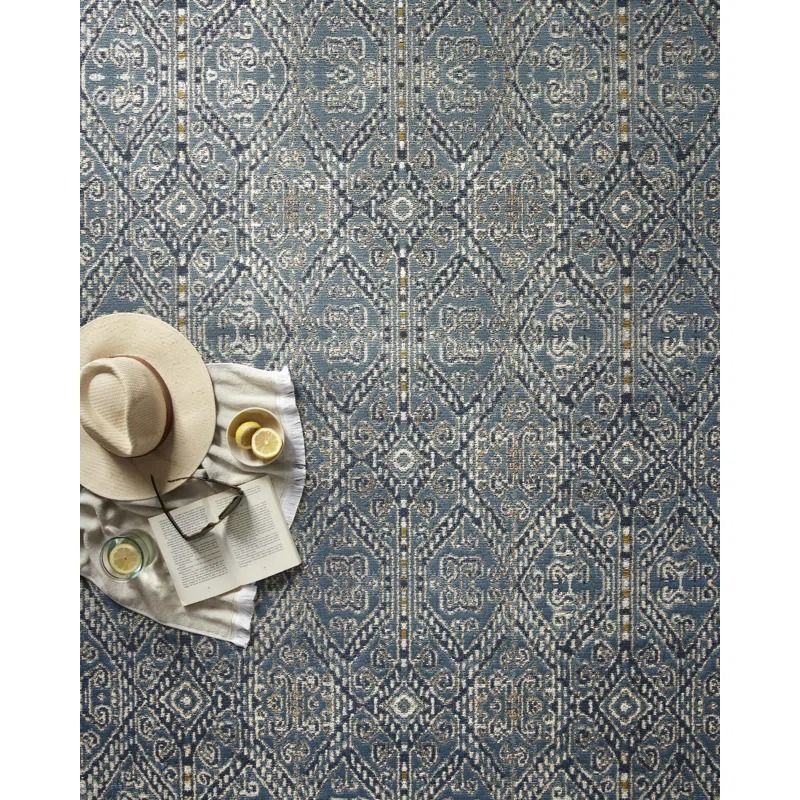 Davana Ocean IndoorOutdoor Rug 10x14 thumbnail 2