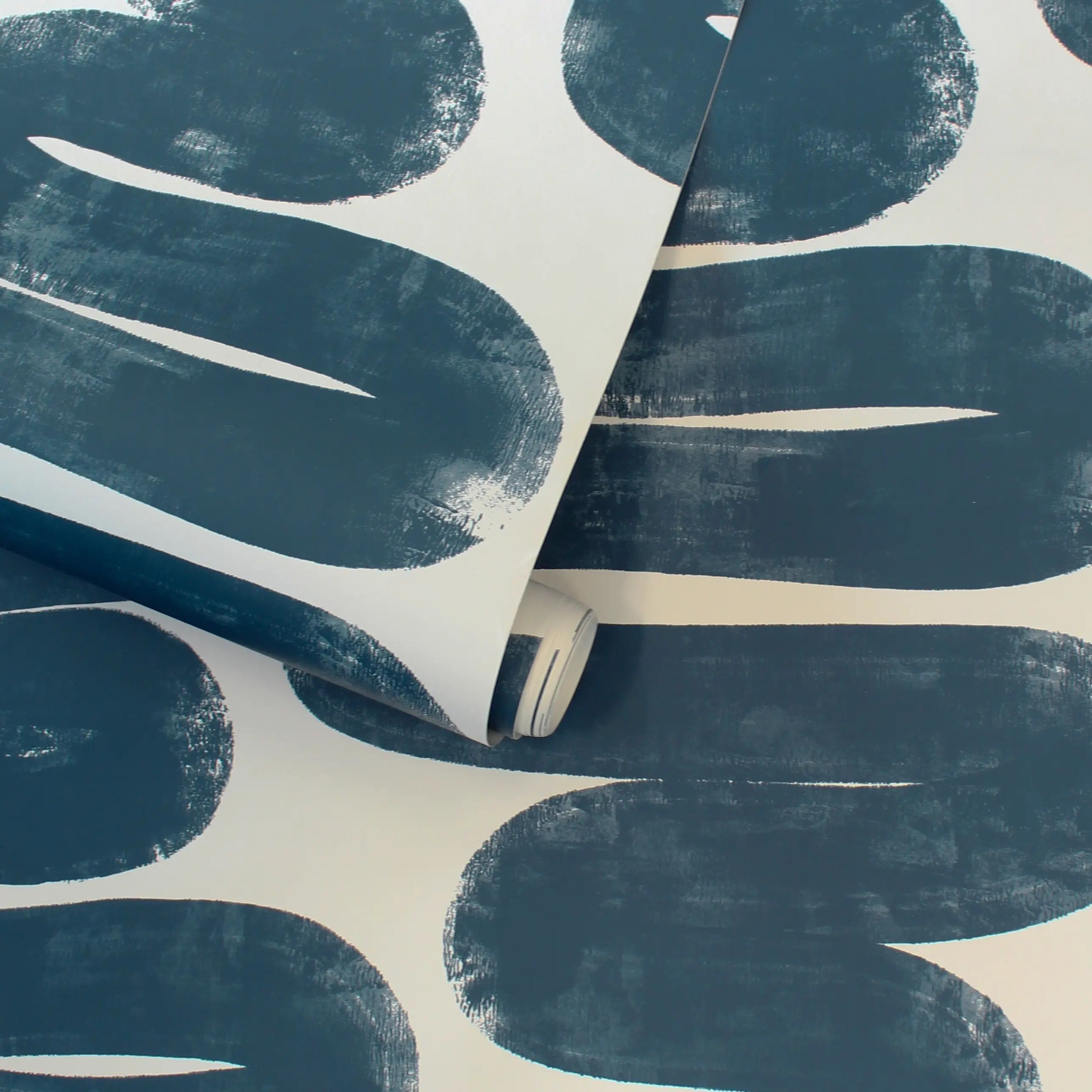 Wiggle Room Blue Peel and Stick Wallpaper thumbnail 3