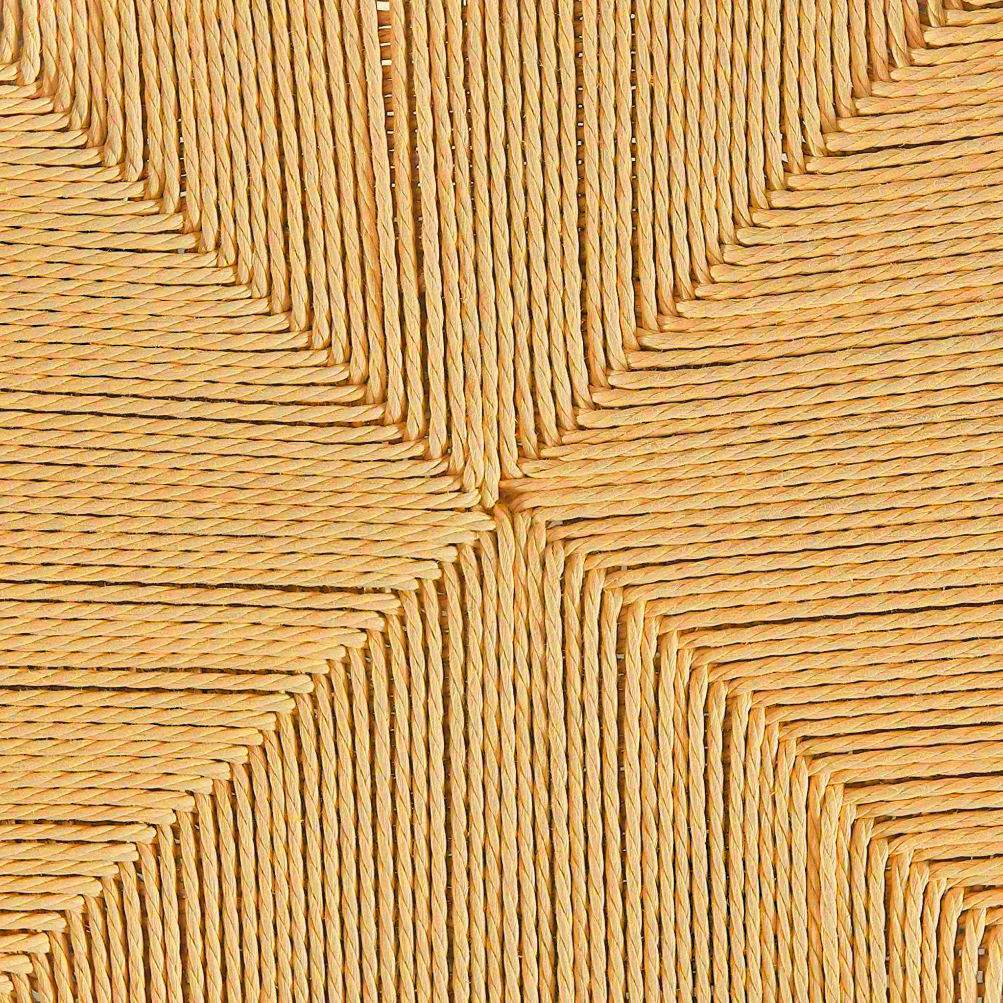 Moro Canyon Woven Ottoman with Wood Legs Natural thumbnail 6