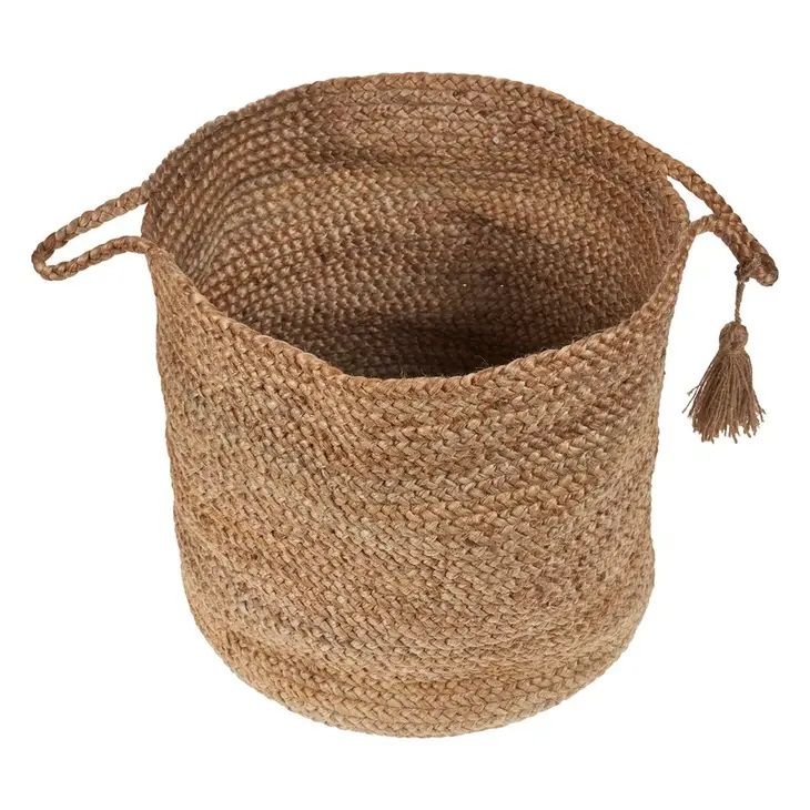 Montego Natural Jute Decorative Storage Basket thumbnail 3