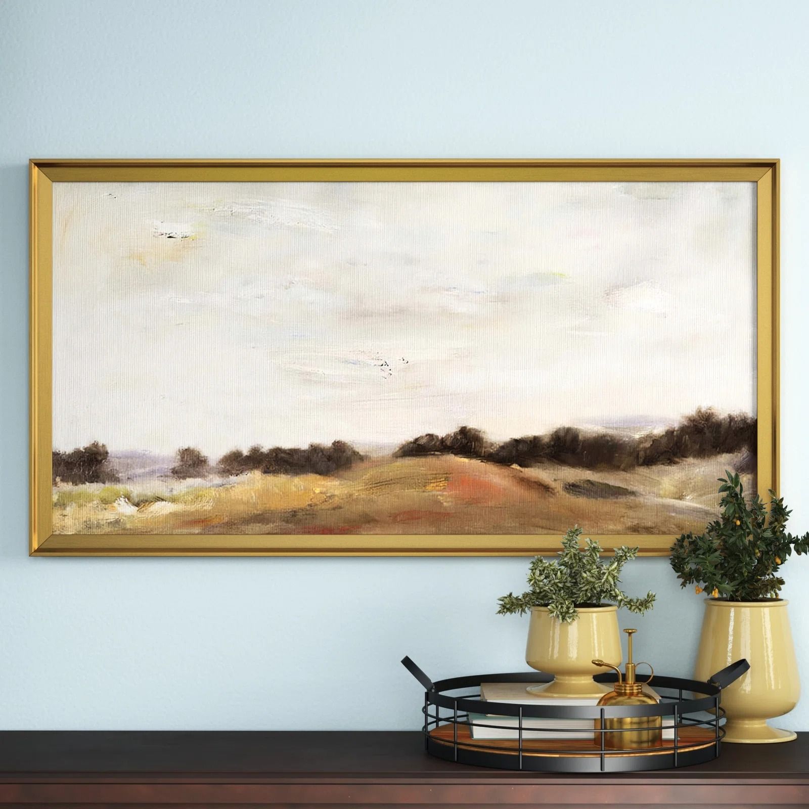 Fields Of Gold on Canvas With Frame thumbnail 2