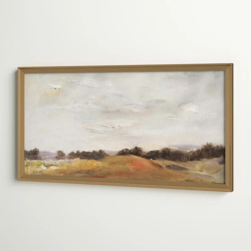 Fields Of Gold on Canvas With Frame thumbnail 3