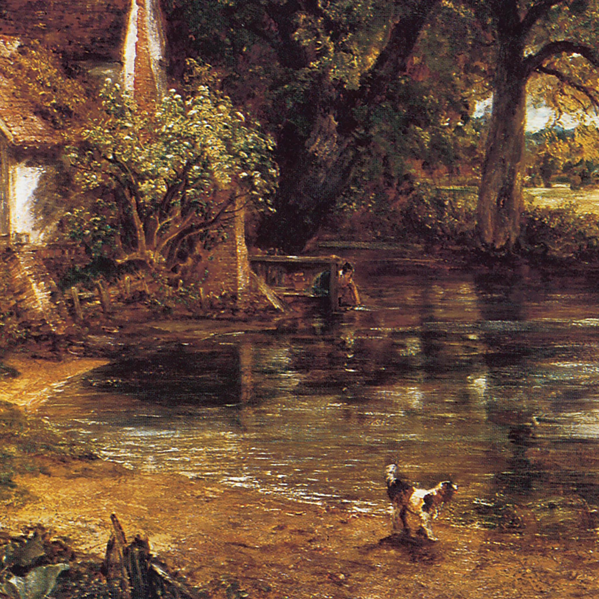 The Hay Wain 1821 by John Constable with Frame-41.25"x31.25" thumbnail 3