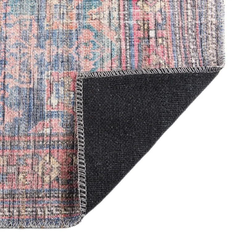 Hadsell Machine Woven Chenille Antique Blue  Rug 9x12 thumbnail 3
