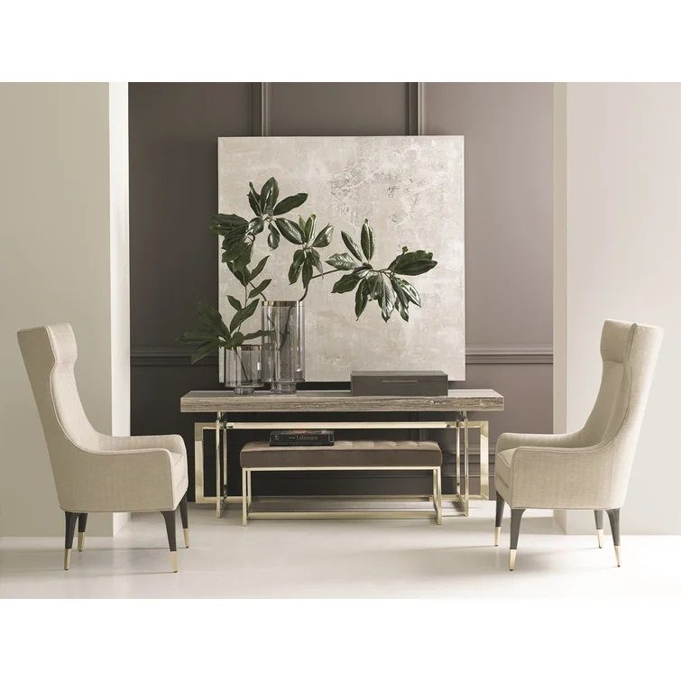 Caracole Upholstery Upholstered Wingback Chair thumbnail 2