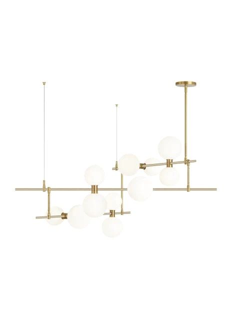 ModernRail Chandelier thumbnail 3