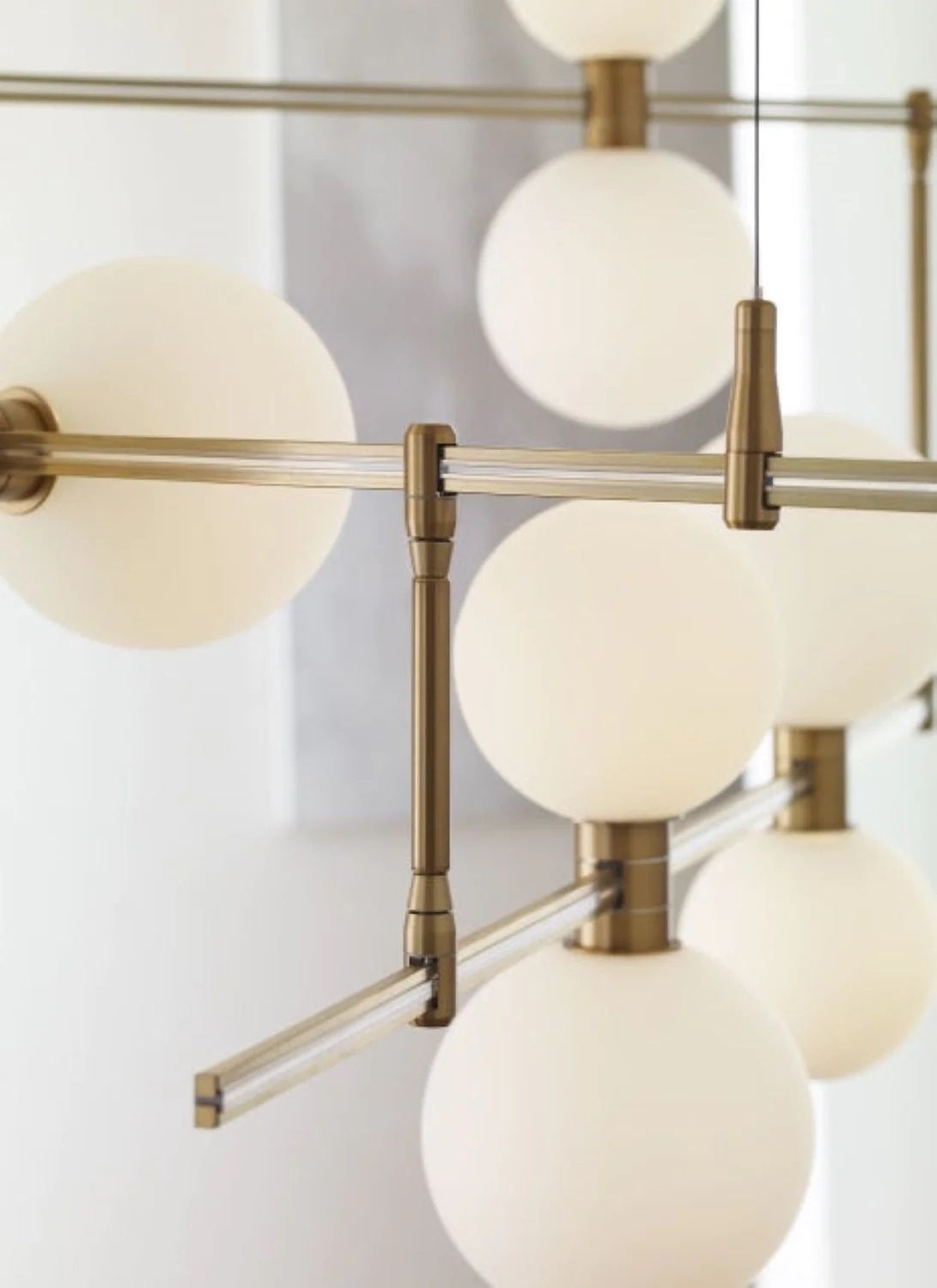 ModernRail Chandelier thumbnail 5