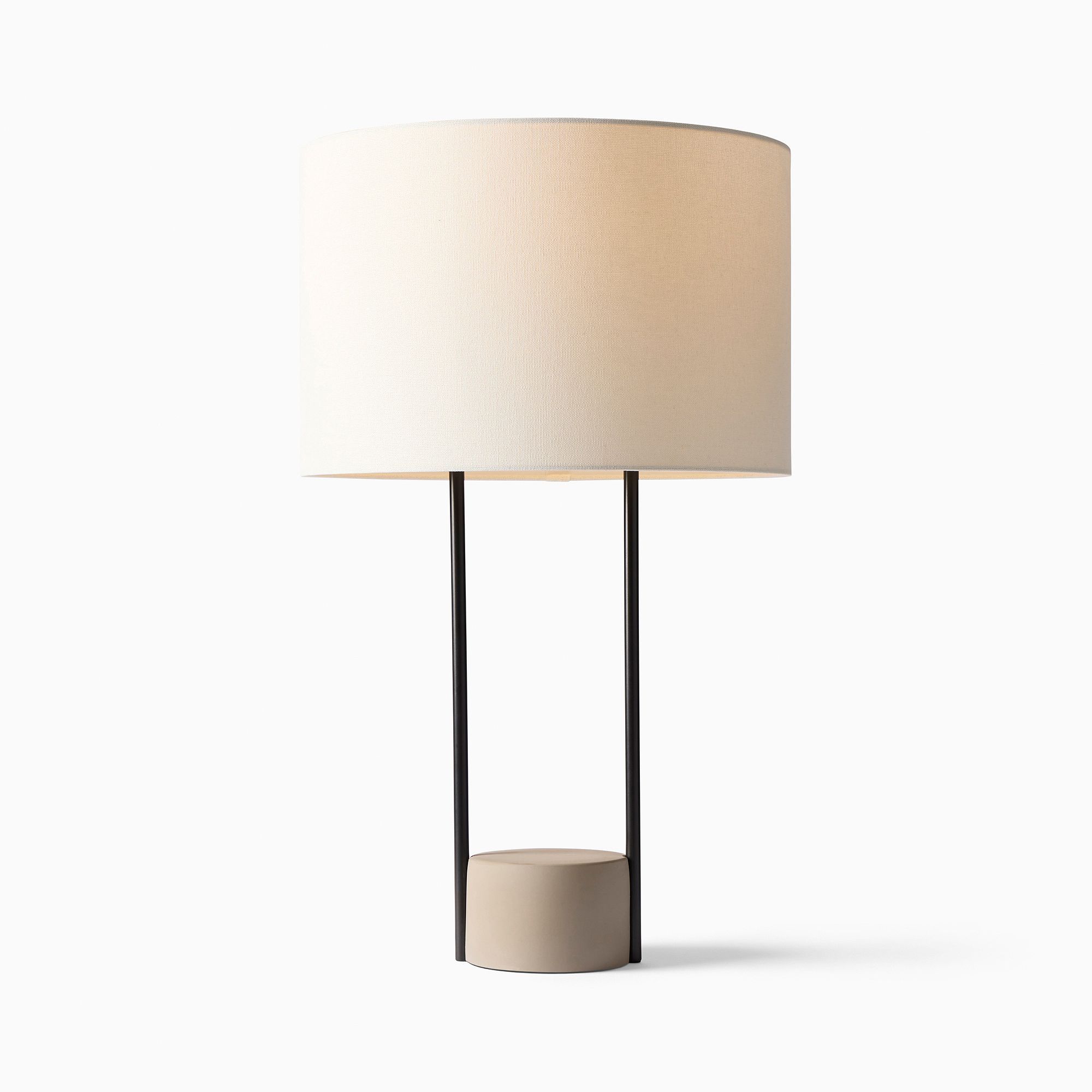 Industrial Outline Table Lamp Concrete thumbnail 2