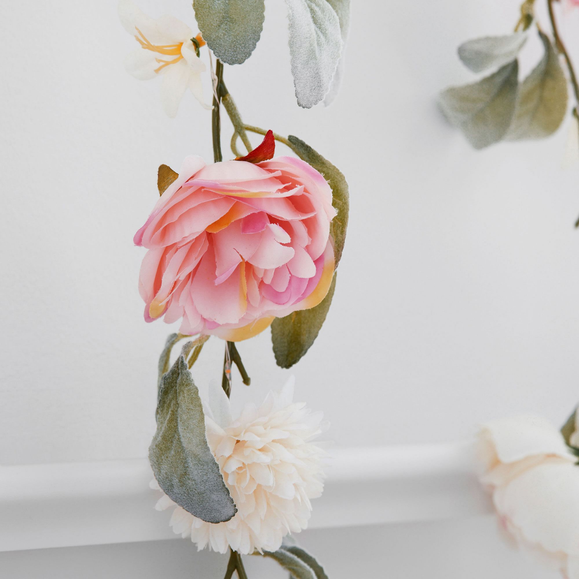 Floral Curtain String Lights thumbnail 3