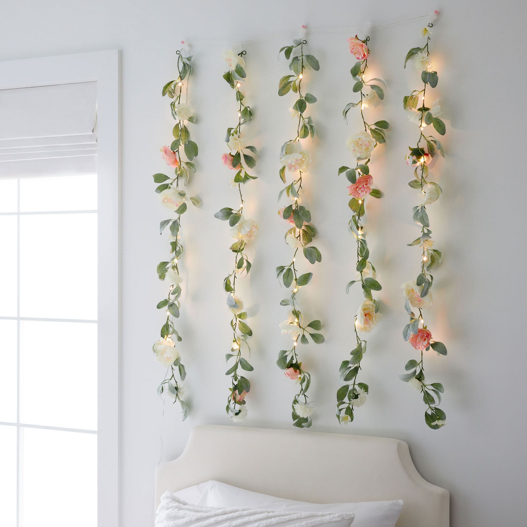 Floral Curtain String Lights thumbnail 4