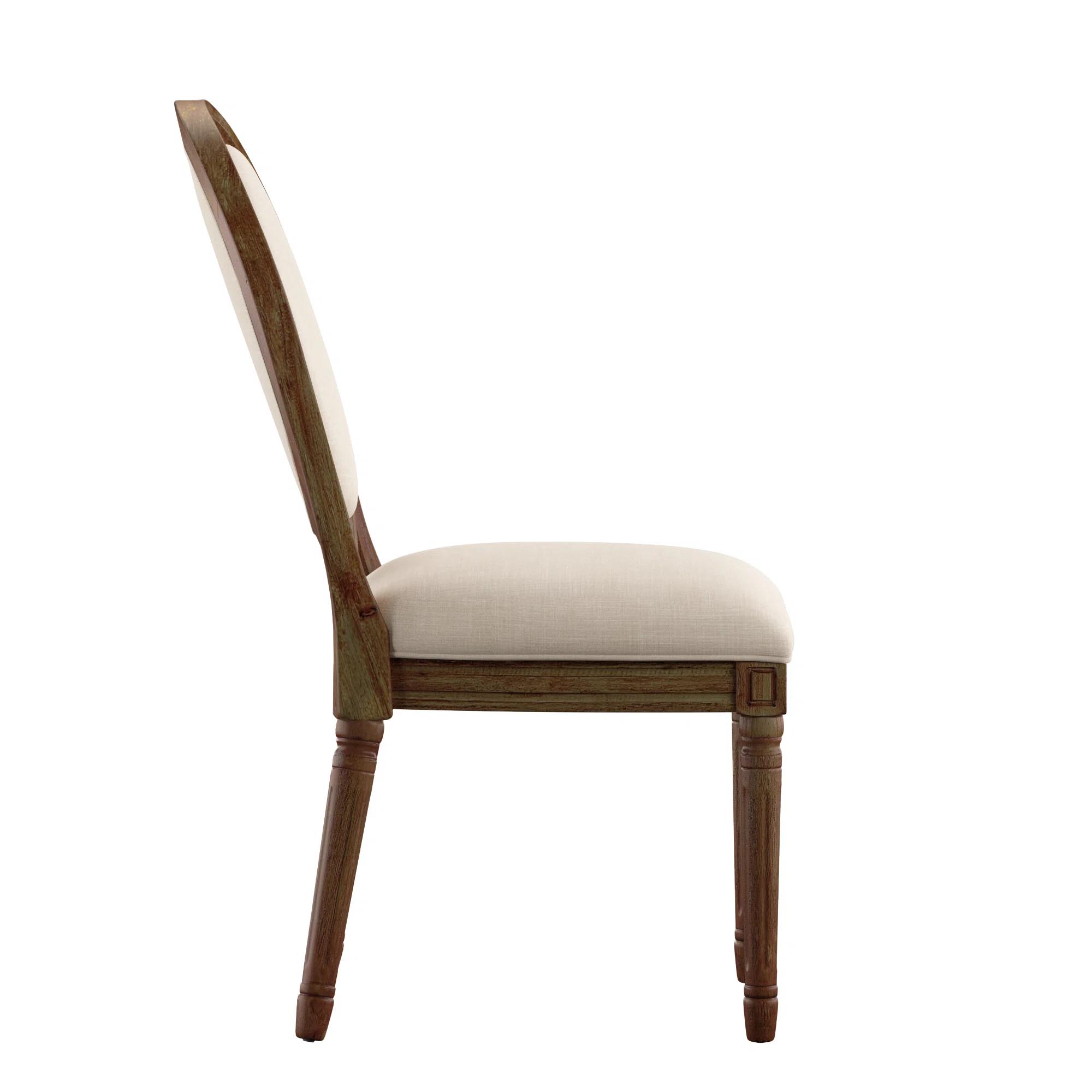 Libretto Linen Side Chair Set of 2 thumbnail 4