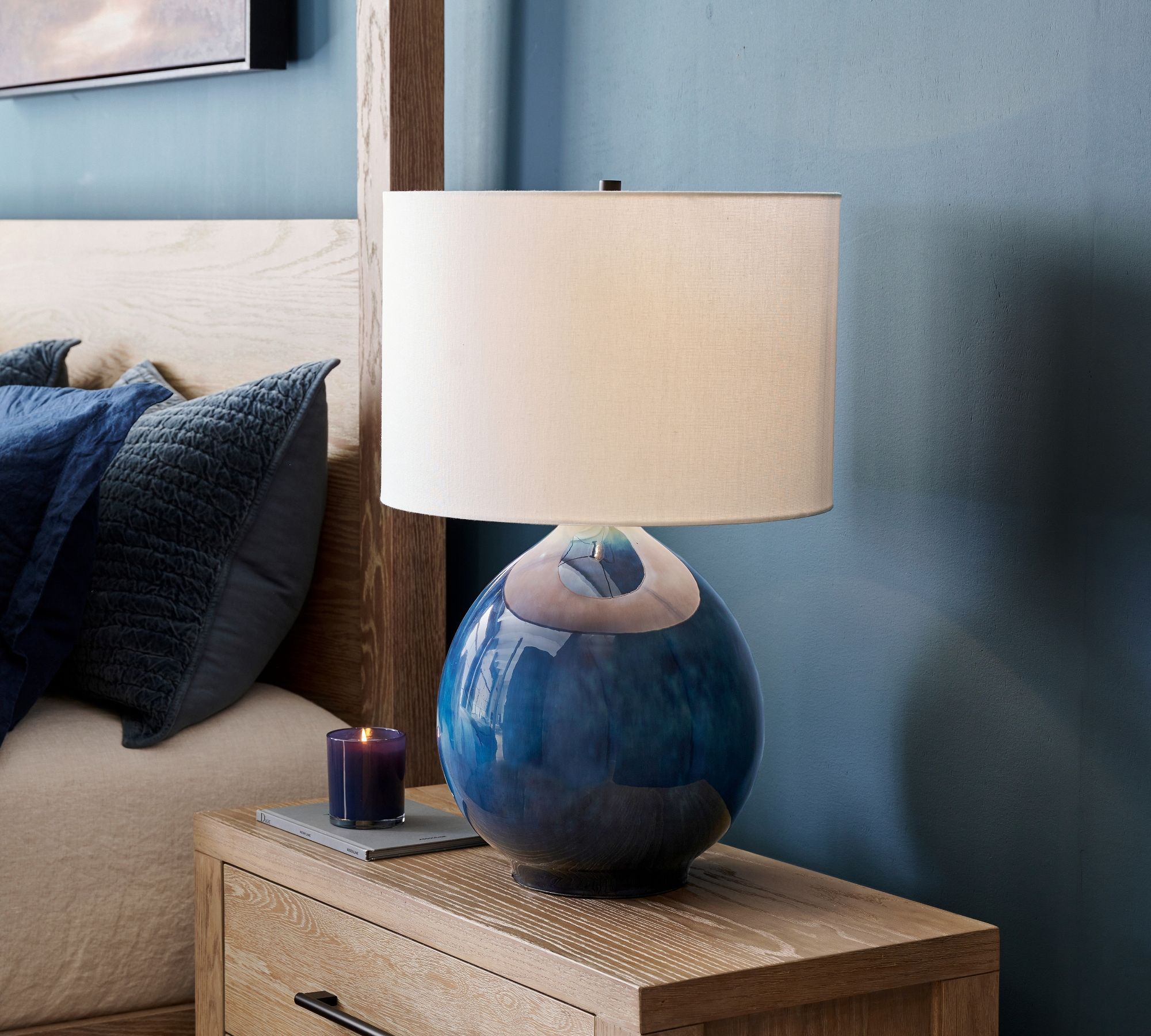 Jordan Ceramic Table Lamp (25") thumbnail 2