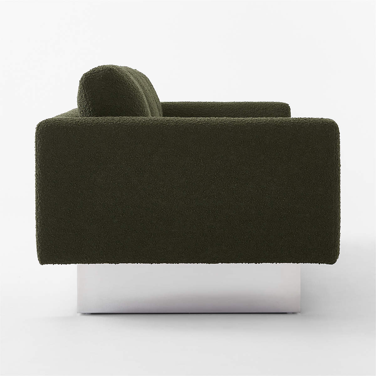 NOOR GREEN BOUCLE SOFA thumbnail 3